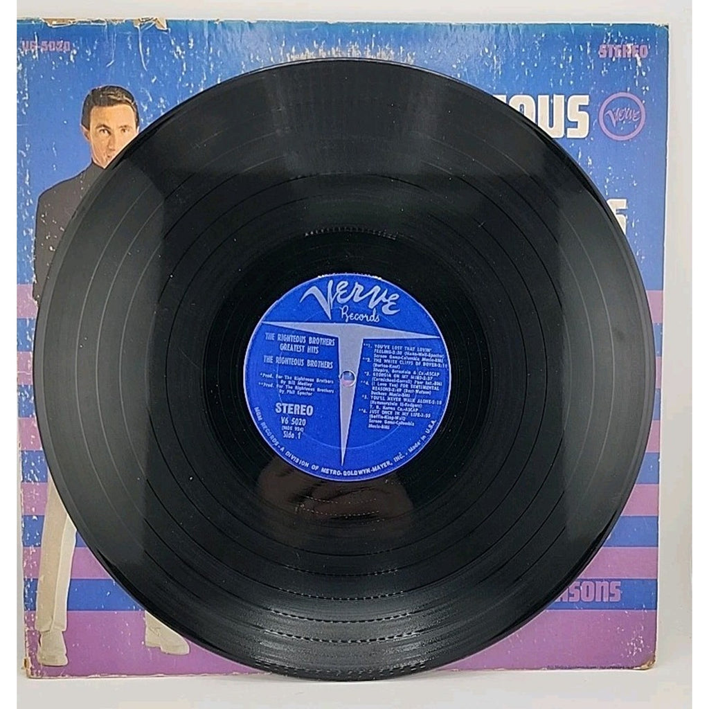"The Righteous Brothers Greatest Hits" - 33RPM Vinyl - Verve VS 5020 - 1967