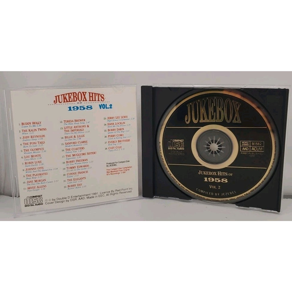 Jukebox Hits Of 1958 Vol. 2 (CD)