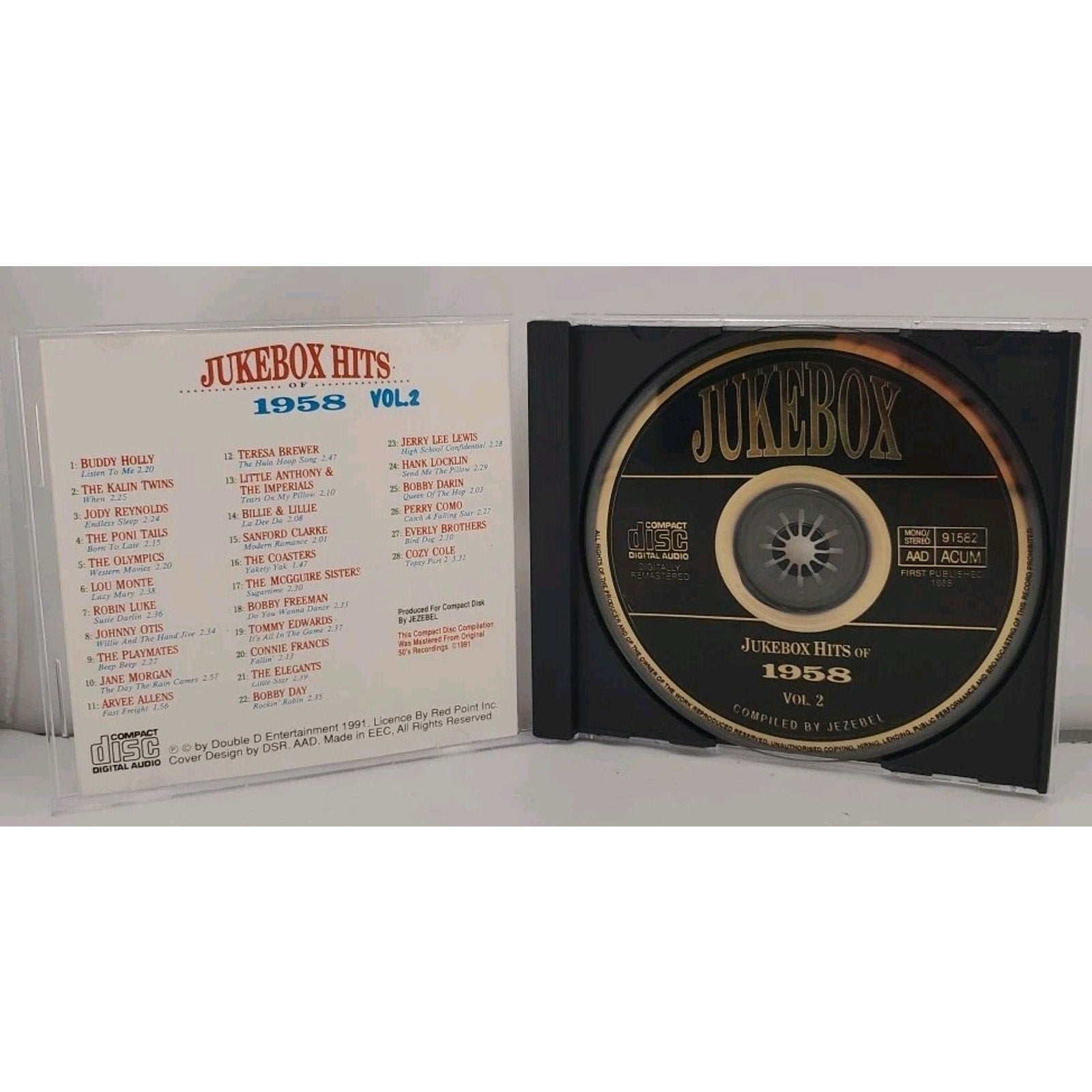 Jukebox Hits Of 1958 Vol. 2 (CD)