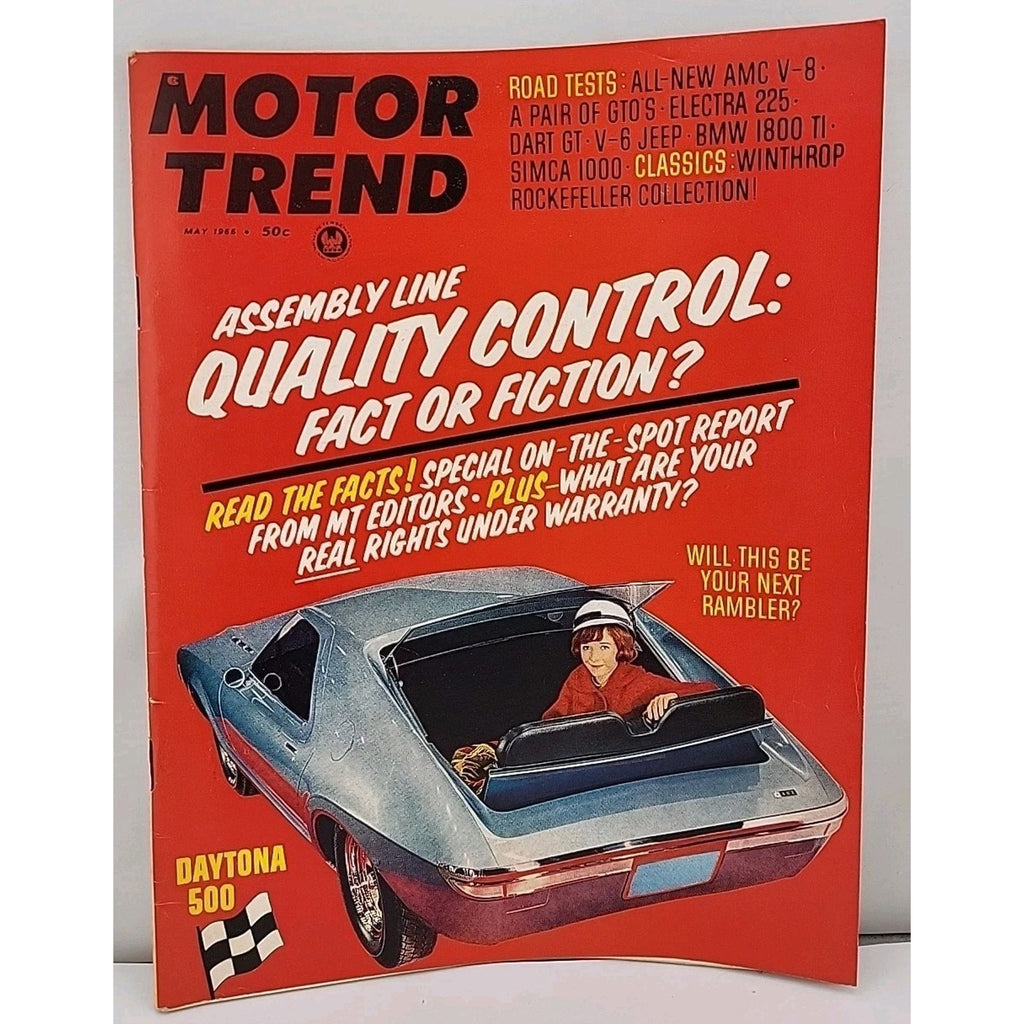 Motor Trend Magazine May 1966 Vol. 18 No. 5