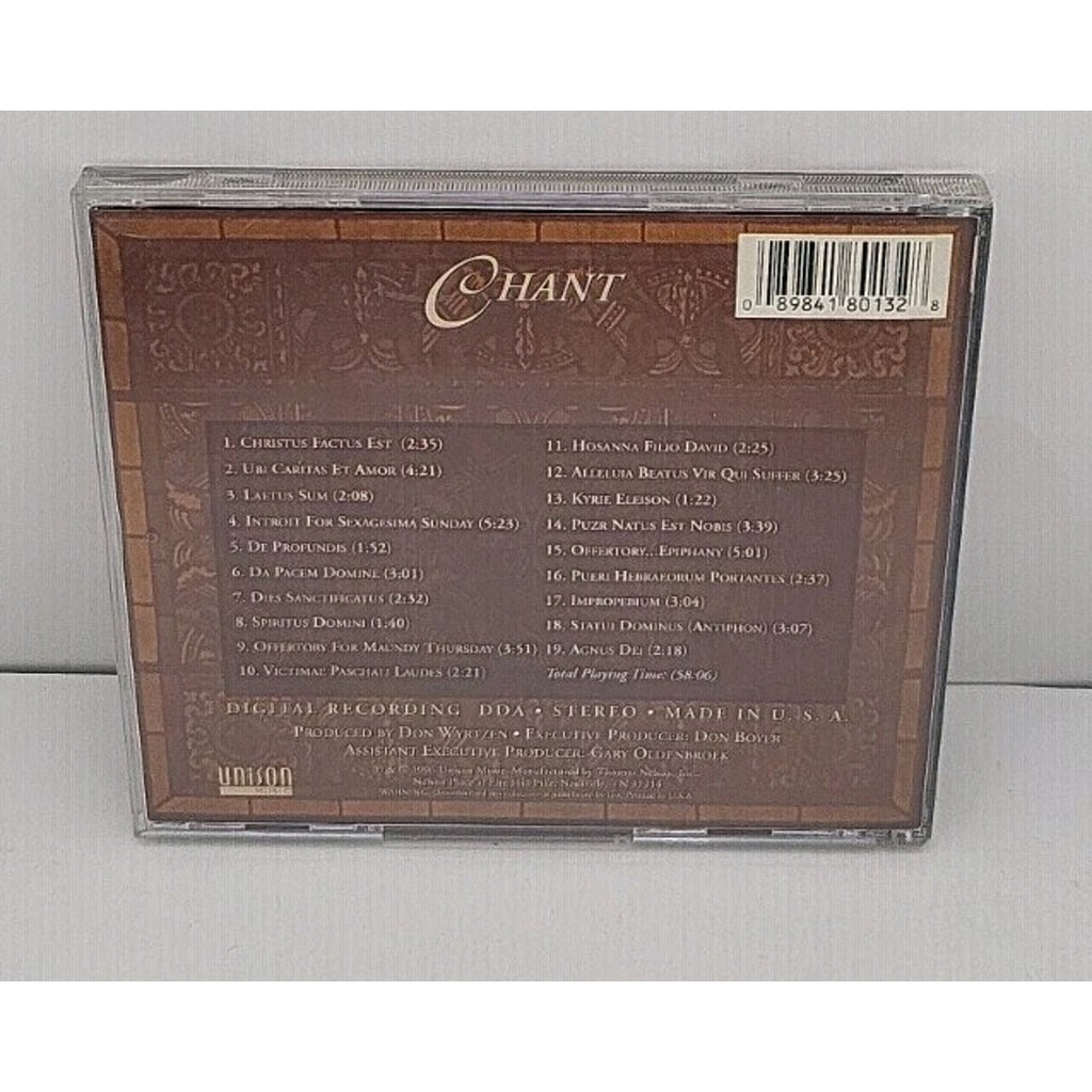 The Masterpiece Collection Chant CD