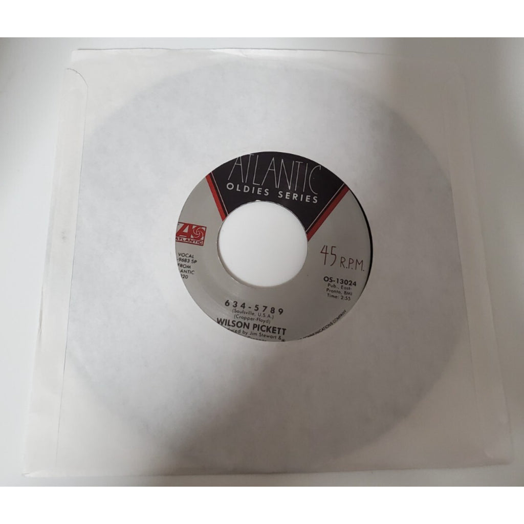 Wilson Pickett - 634-5789 - 45RPM Record - Singles