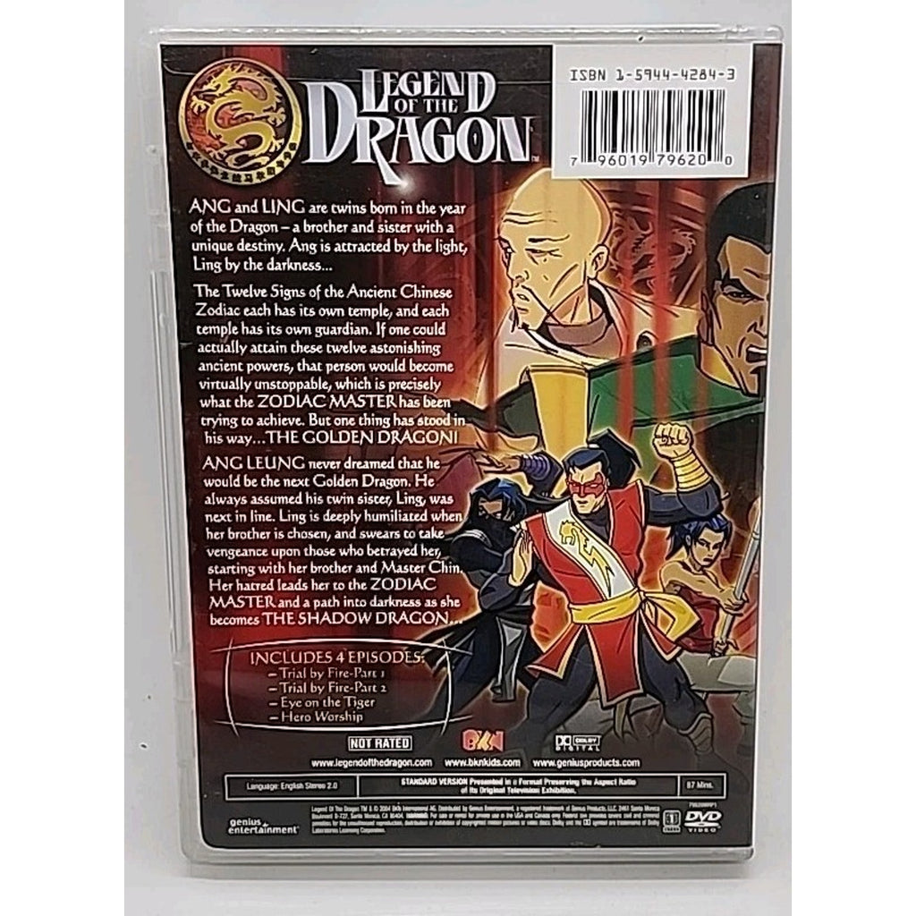 Legend of the Dragon - Vol. 1 (DVD, 2006)