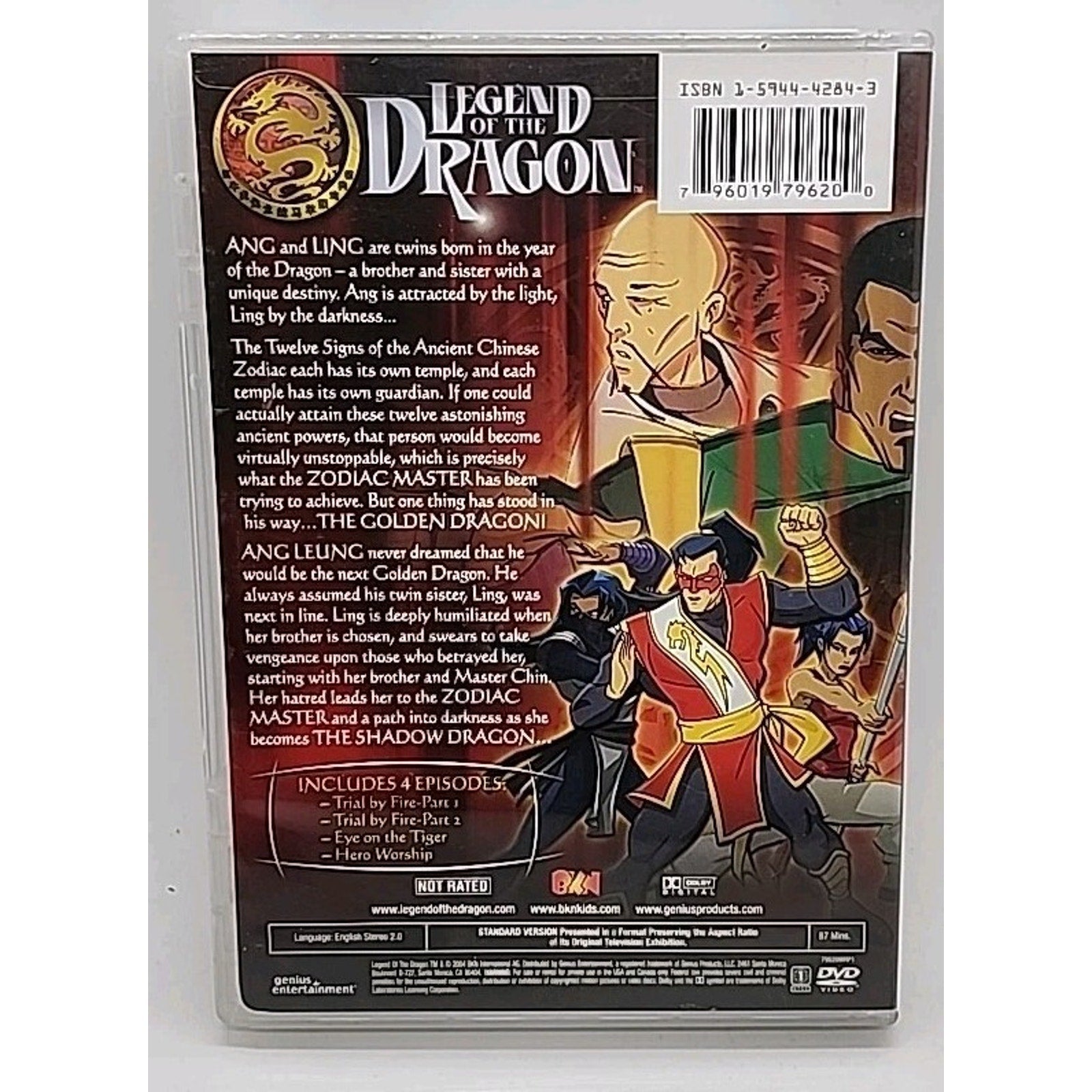 Legend of the Dragon - Vol. 1 (DVD, 2006)