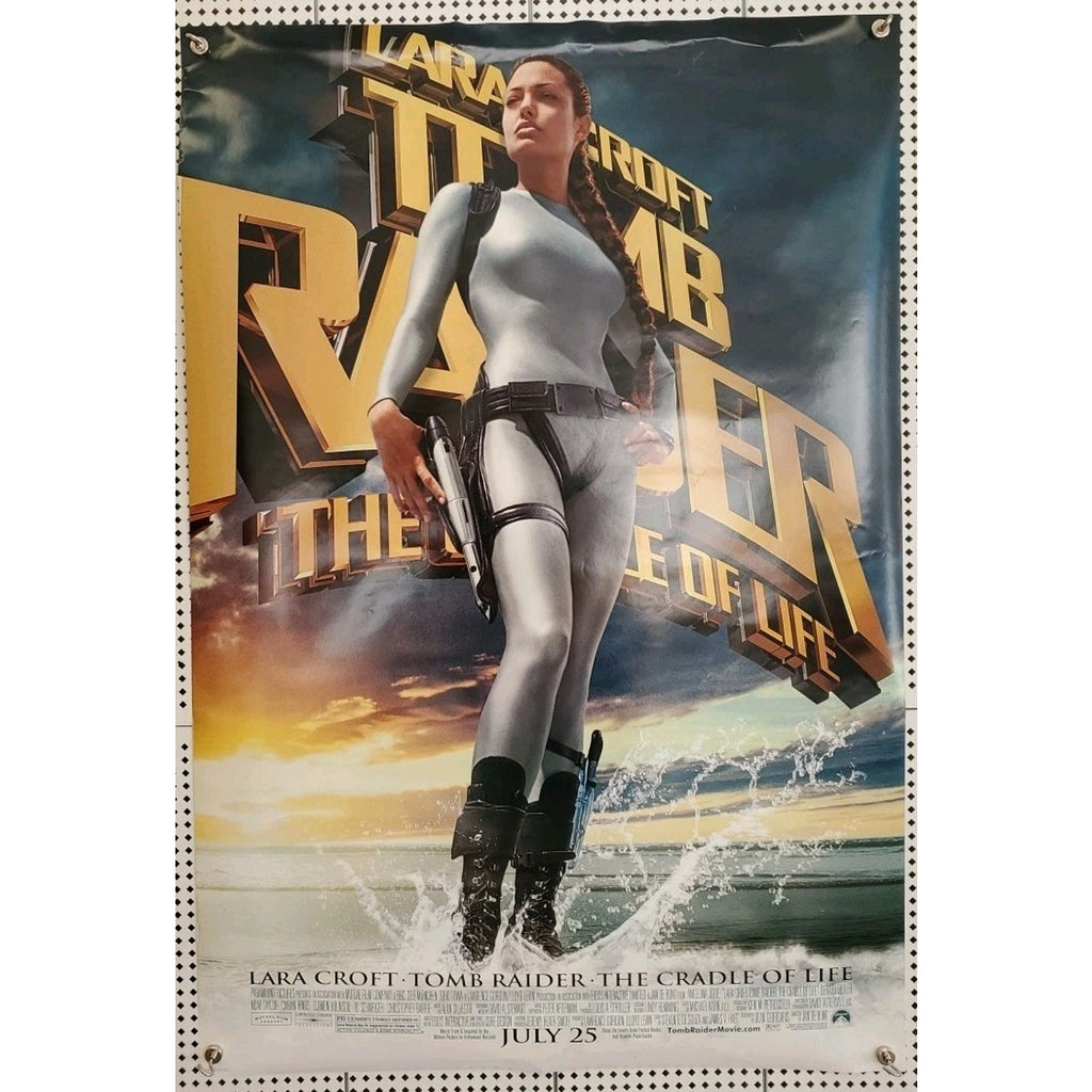 Laura Croft Tomb Raider The Cradle of Life One Sheet Double Sided Poster 27x40