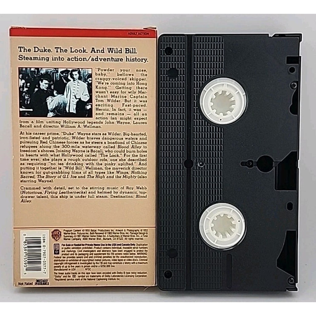 Blood Alley (VHS, 1990)