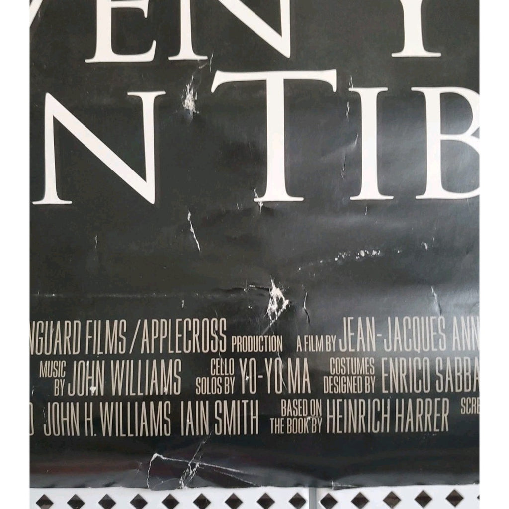 Seven Years In Tibet Original Rolled D/S 1-sht / Movie Poster [Brad Pitt] - 1997