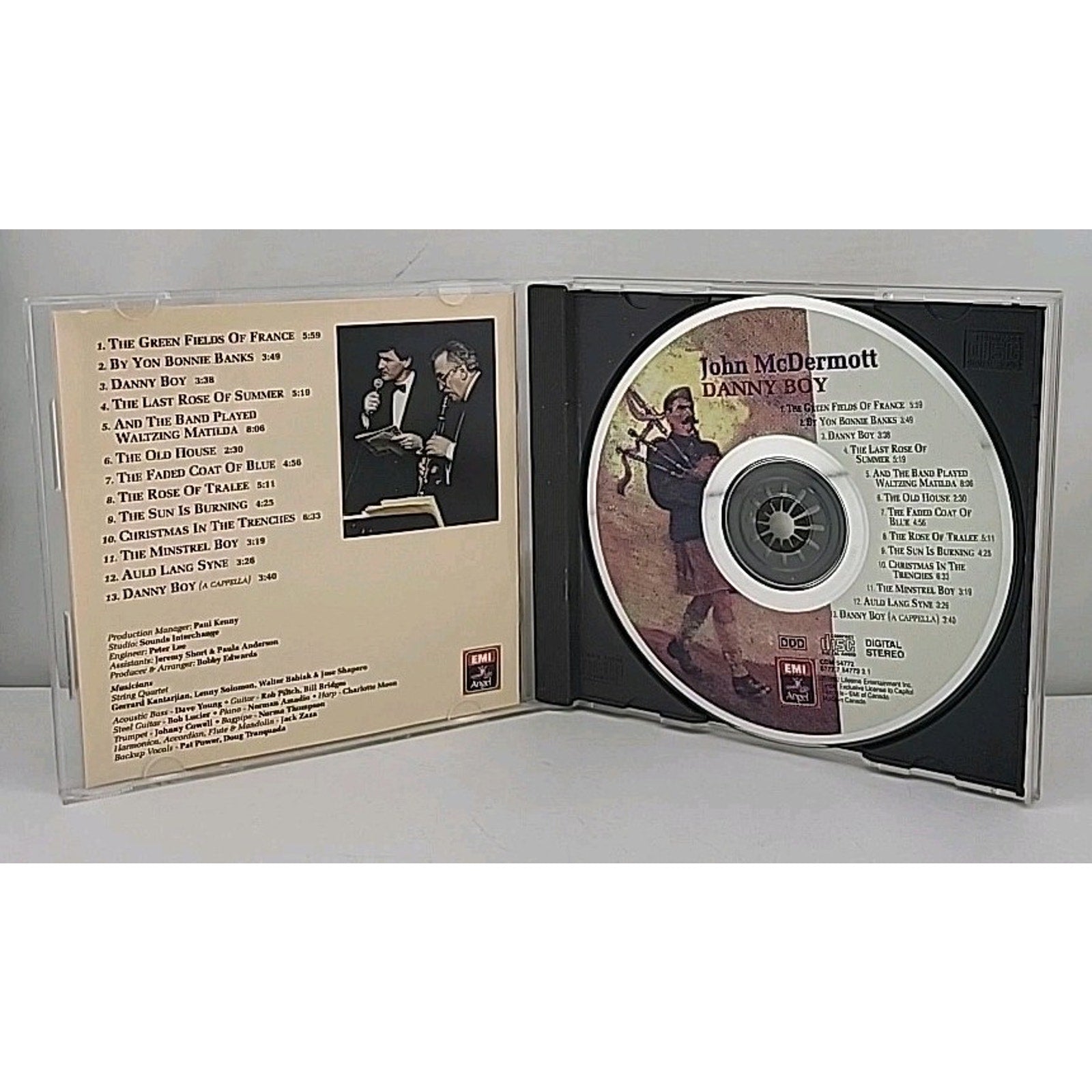 Danny Boy by John Mcdermott (CD, 1999)