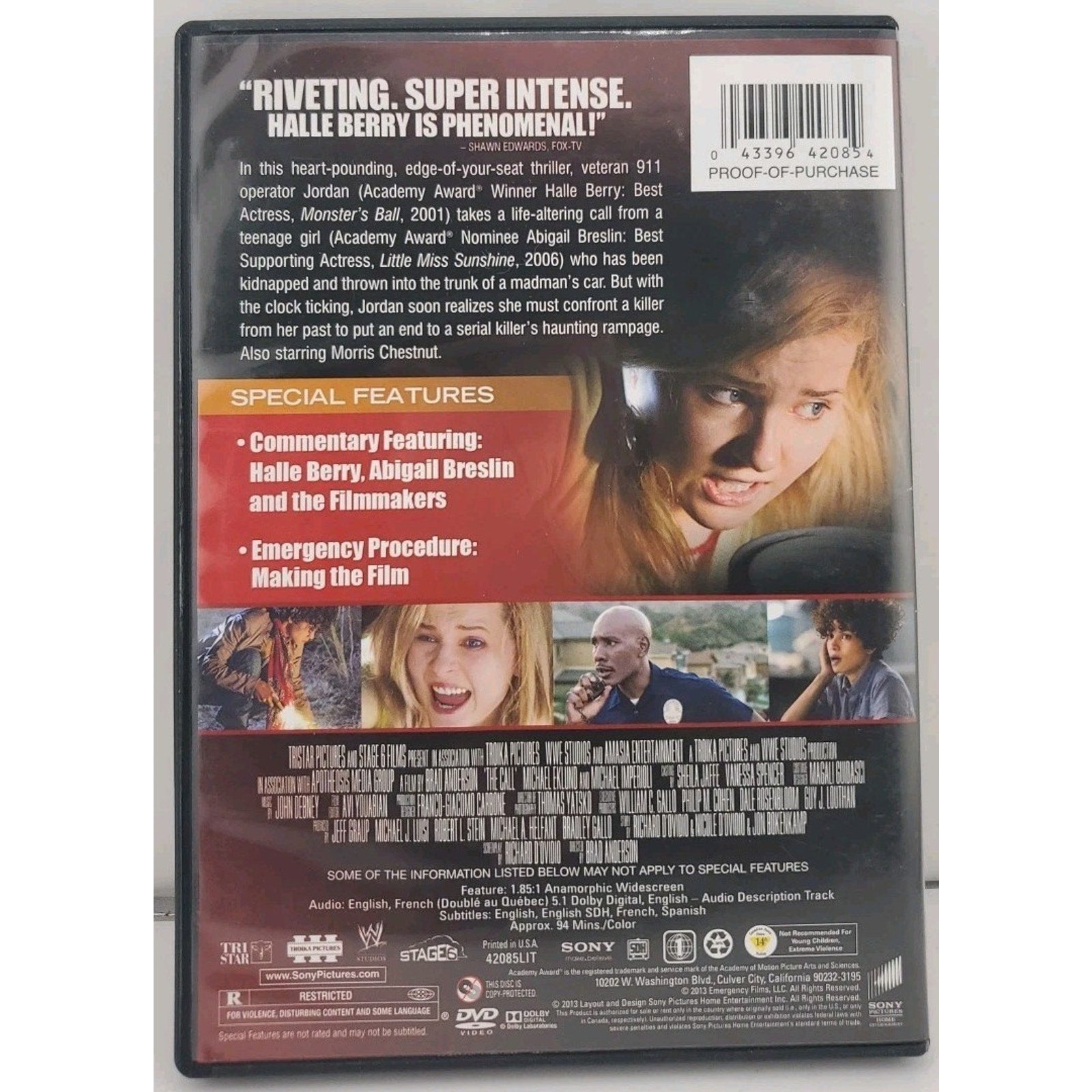 The Call (DVD, 2013)