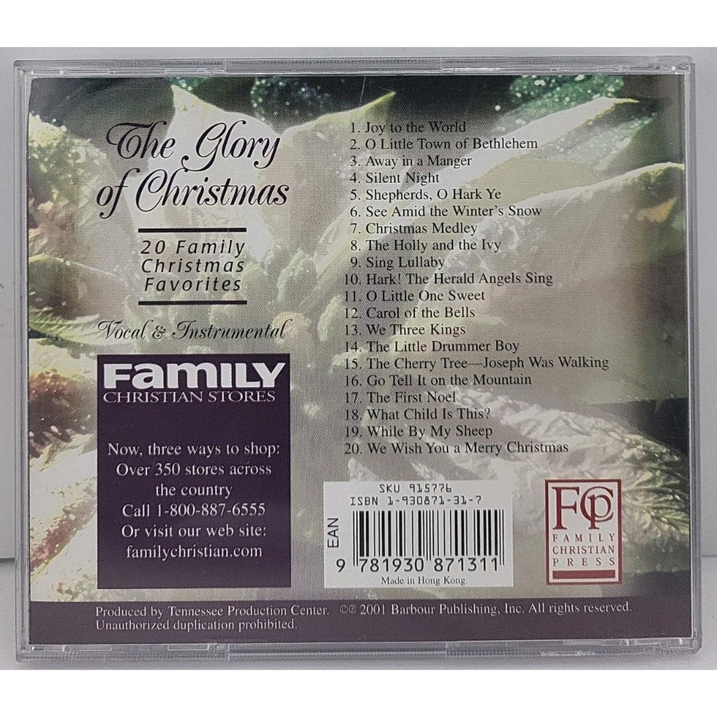 Glory of Christmas - 20 Family Christmas Favorites (CD)