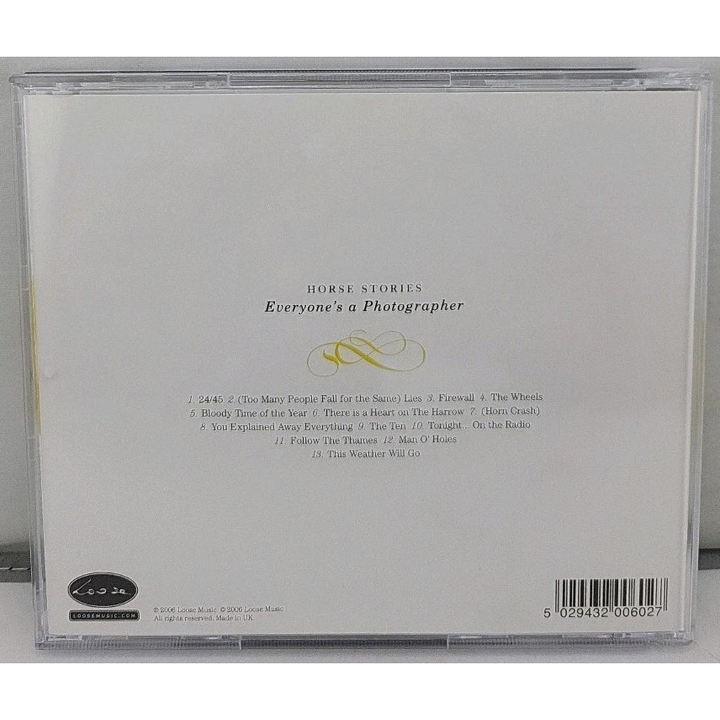 Everyone's a Photographer by Horse Stories (CD, 2006)