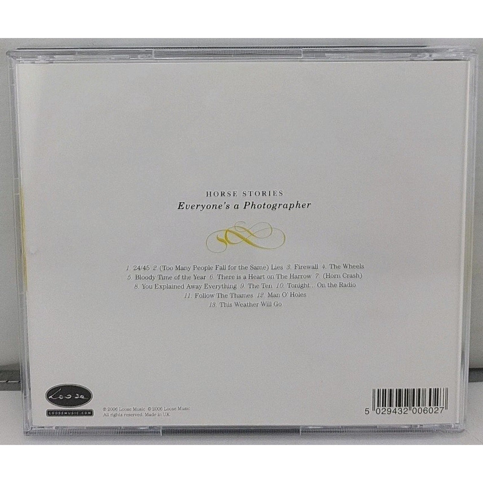 Everyone's a Photographer by Horse Stories (CD, 2006)