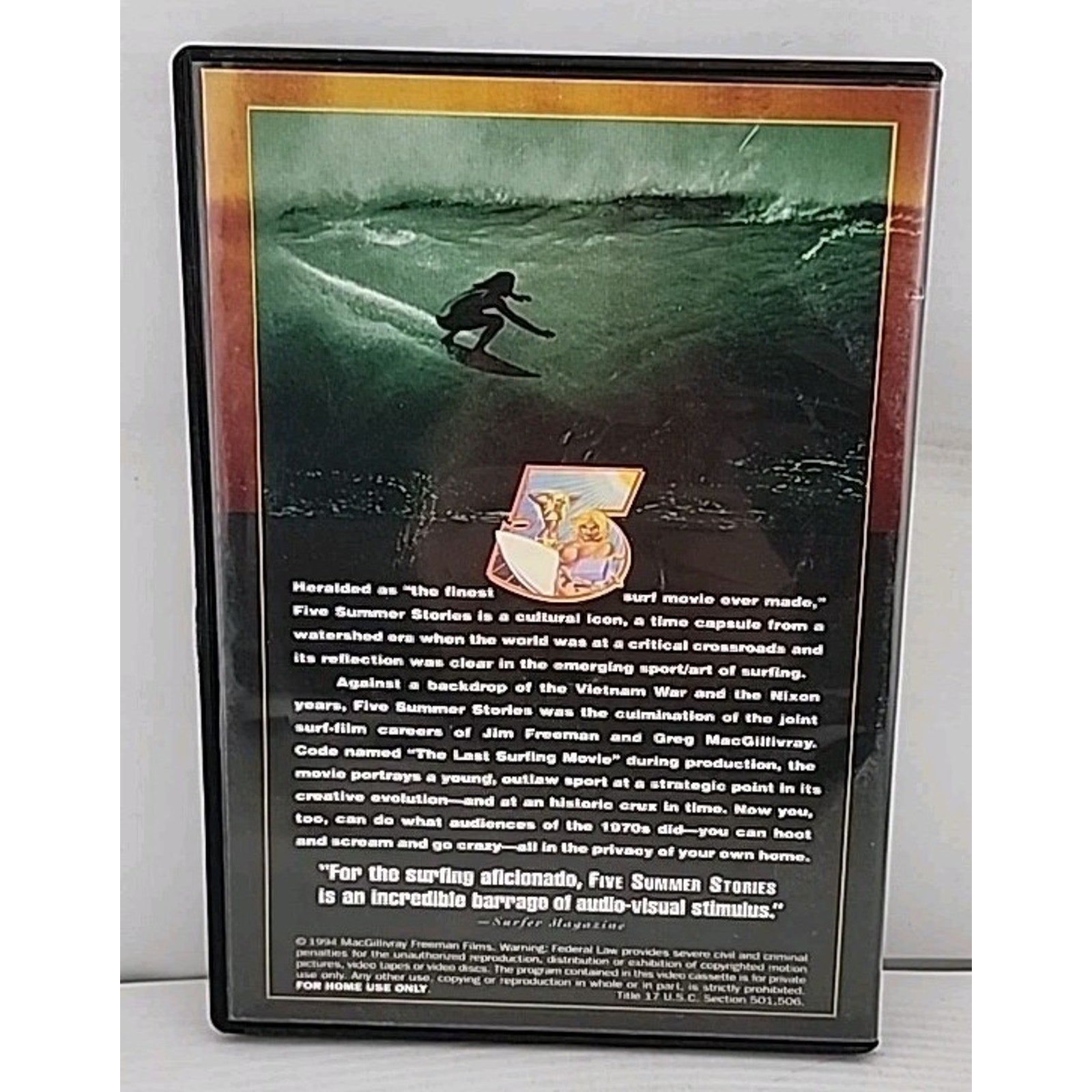 Five Summer Stories DVD