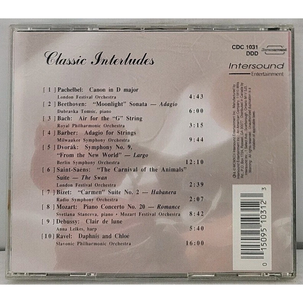 Classic Interludes by Various Artists (CD, 1992, Intersound)