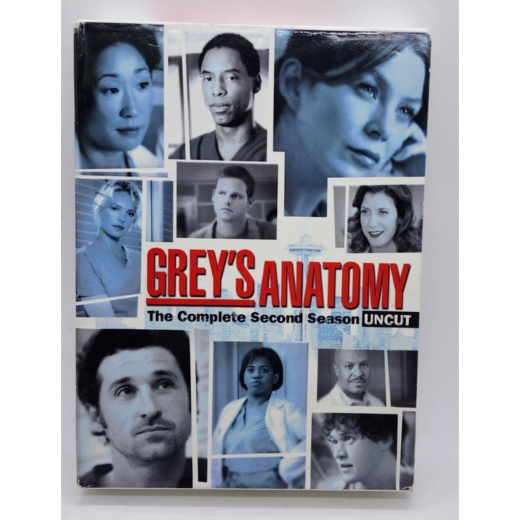 Greys Anatomy - Season 2: Uncut (DVD, 2006, 6-Disc Set)