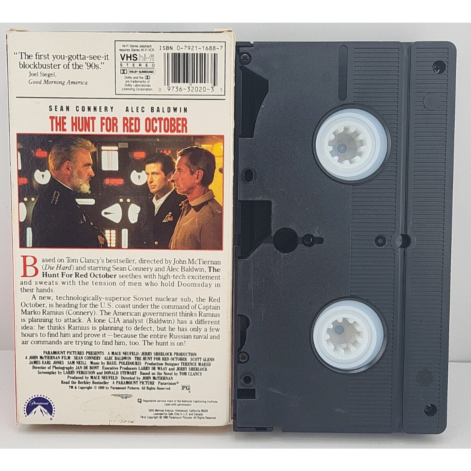 The Hunt for Red October (VHS, 1990)