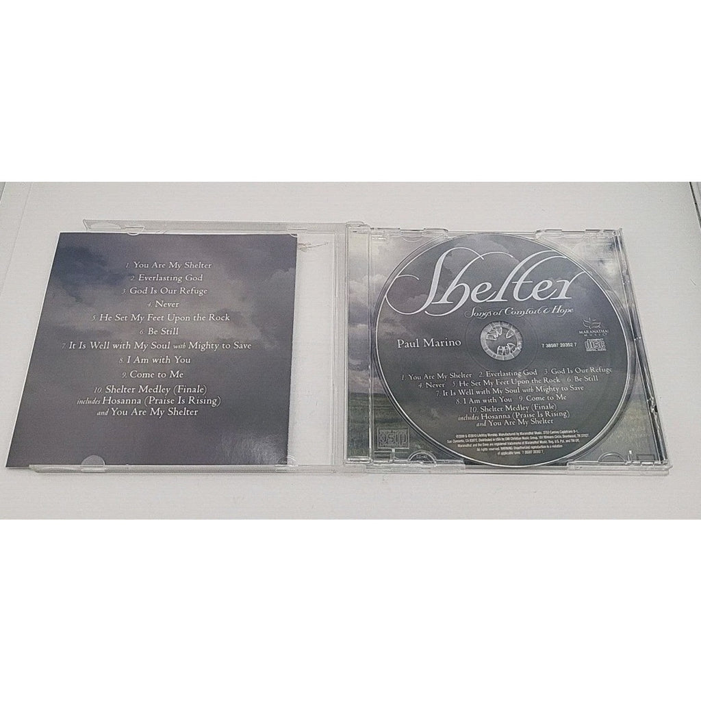 Shelter Songs of Comfort & Hope Paul Marino CD