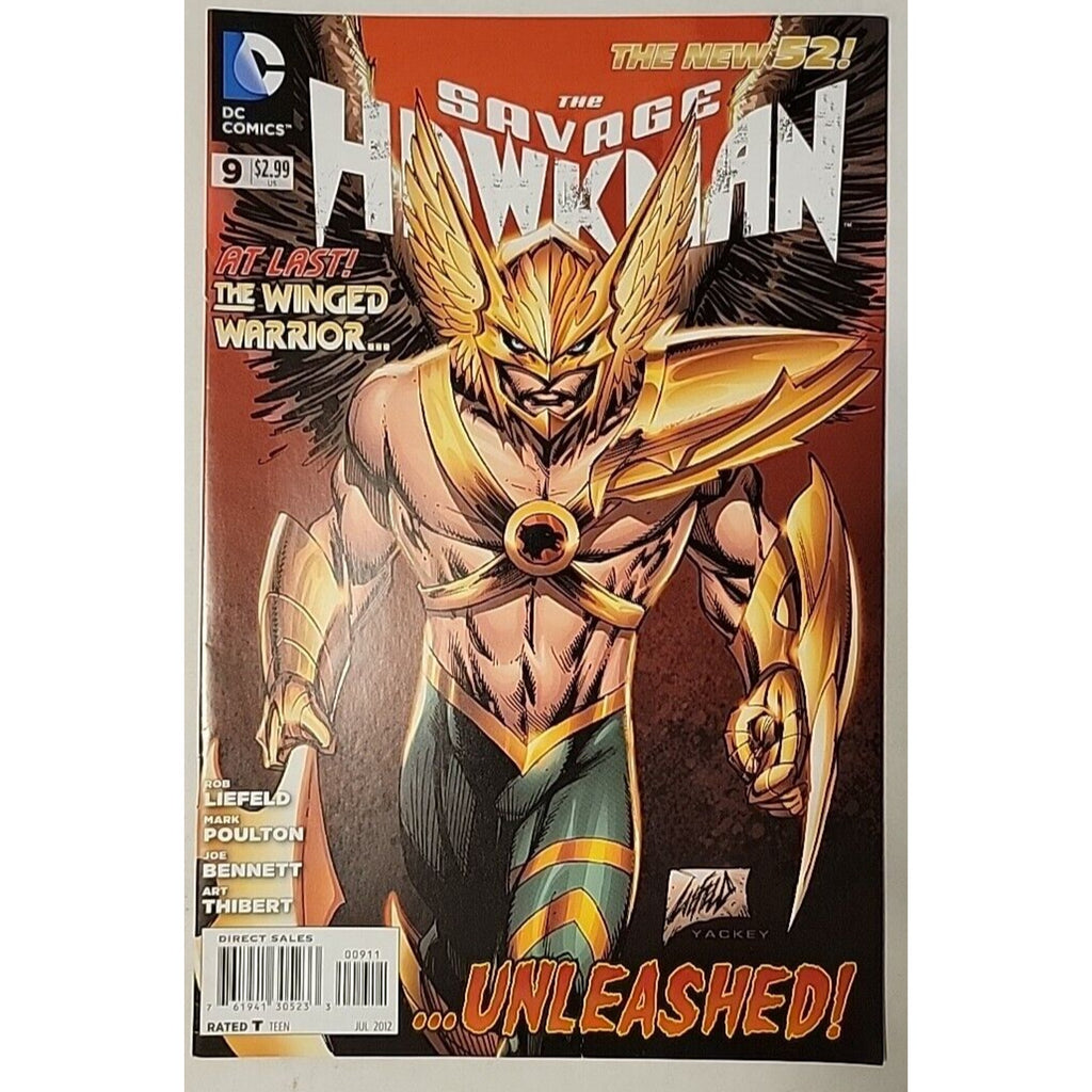 The Savage Hawkman #9 (DC Comics July 2012)