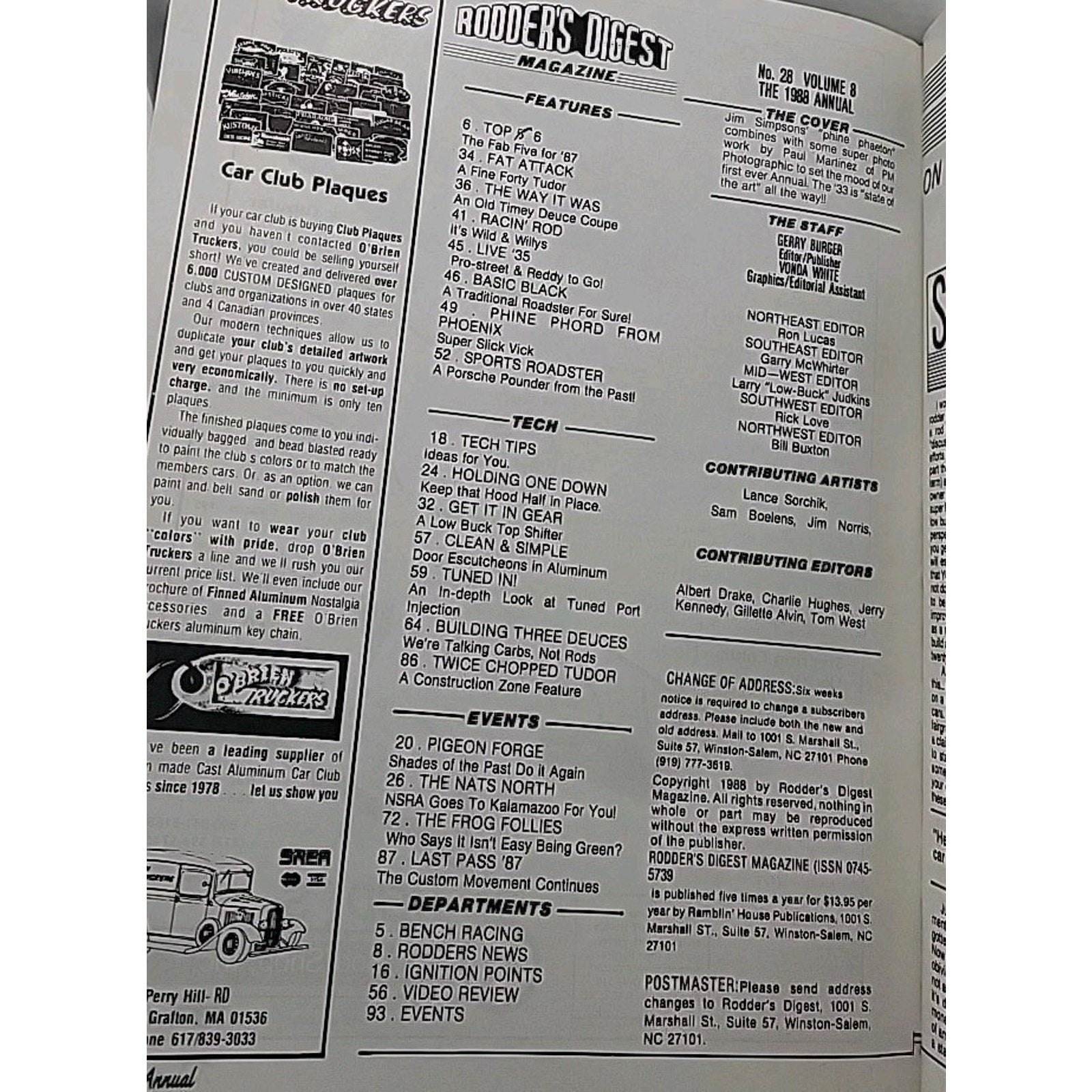 Rodder's Digest Magazine Volume 8 No. 28