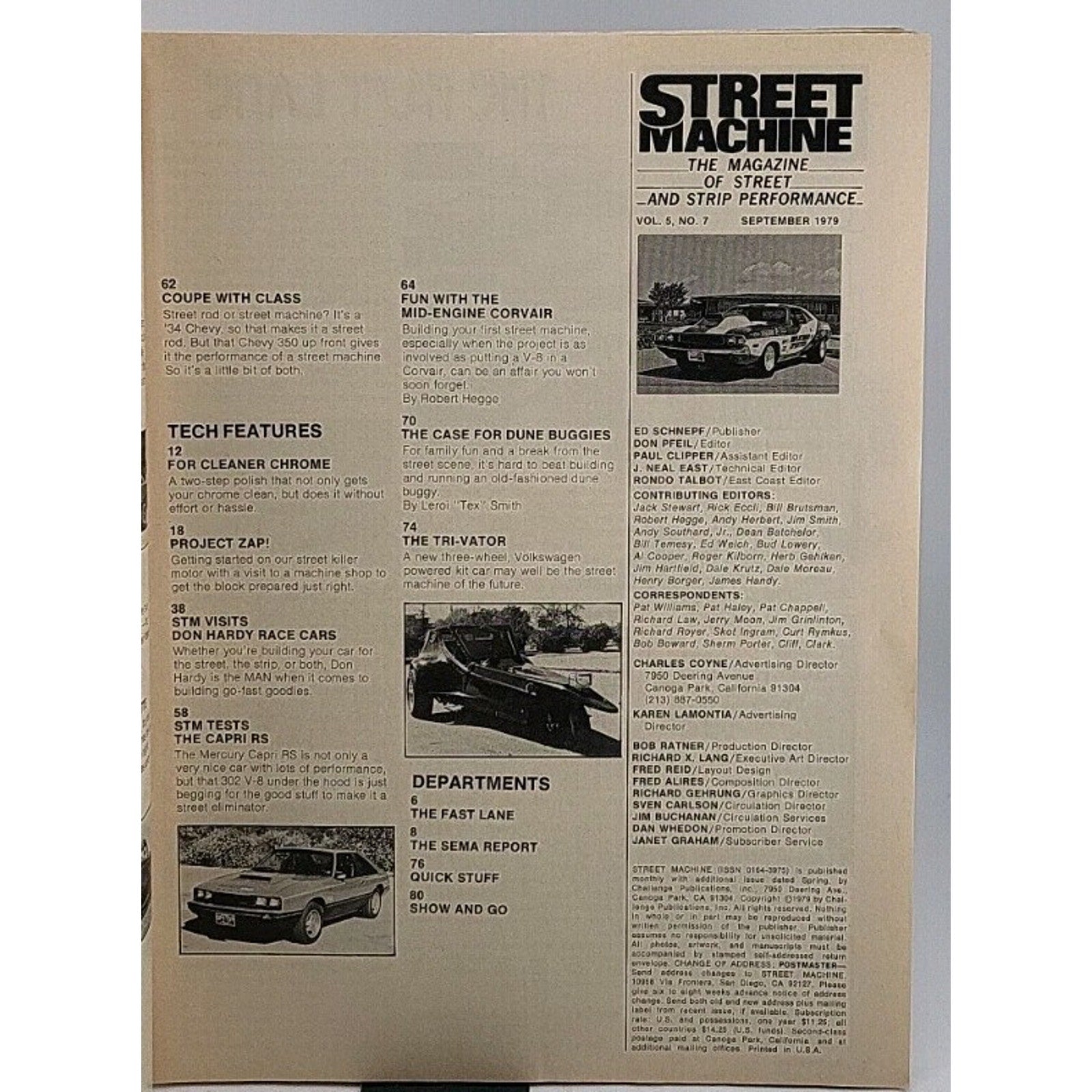 Street Machine Magazine - September 1979 - Vol. 5 No. 7