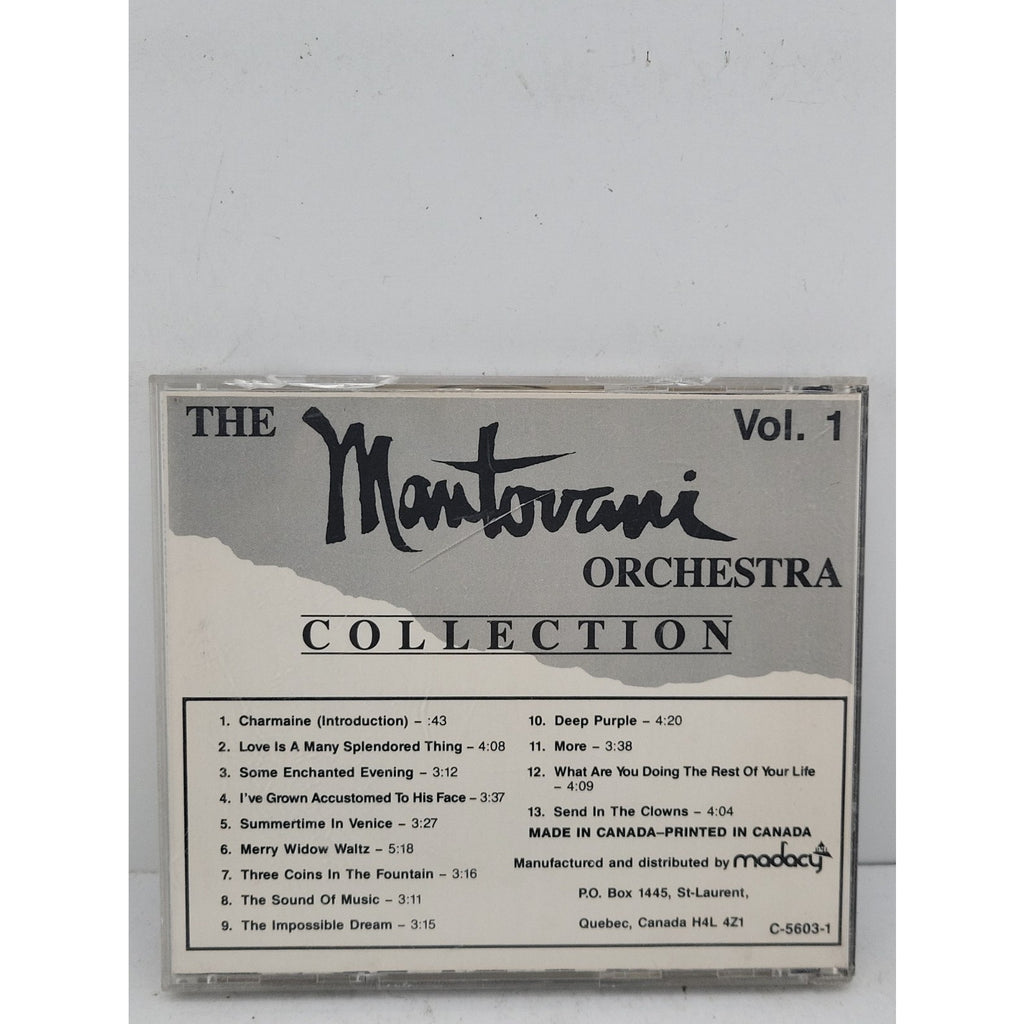 The Mantovani Orchestra Collection CD Vol. 1
