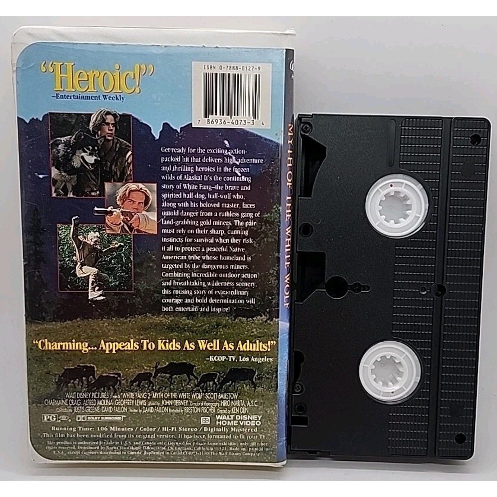 White Fang 2: Myth of the White Wolf (VHS, 1994)