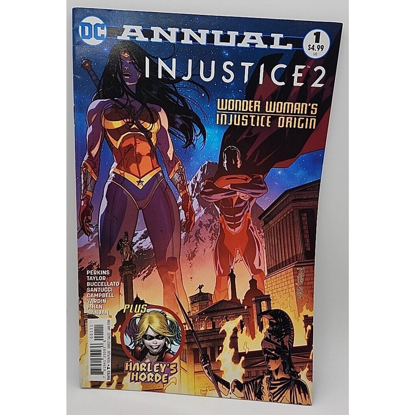 Injustice 2 Annual #1 DC Comic Wonder Woman Origin