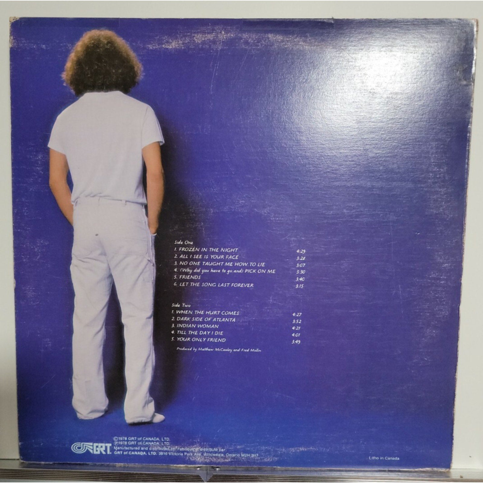 Dan Hill – Frozen In The Night (Vinyl)