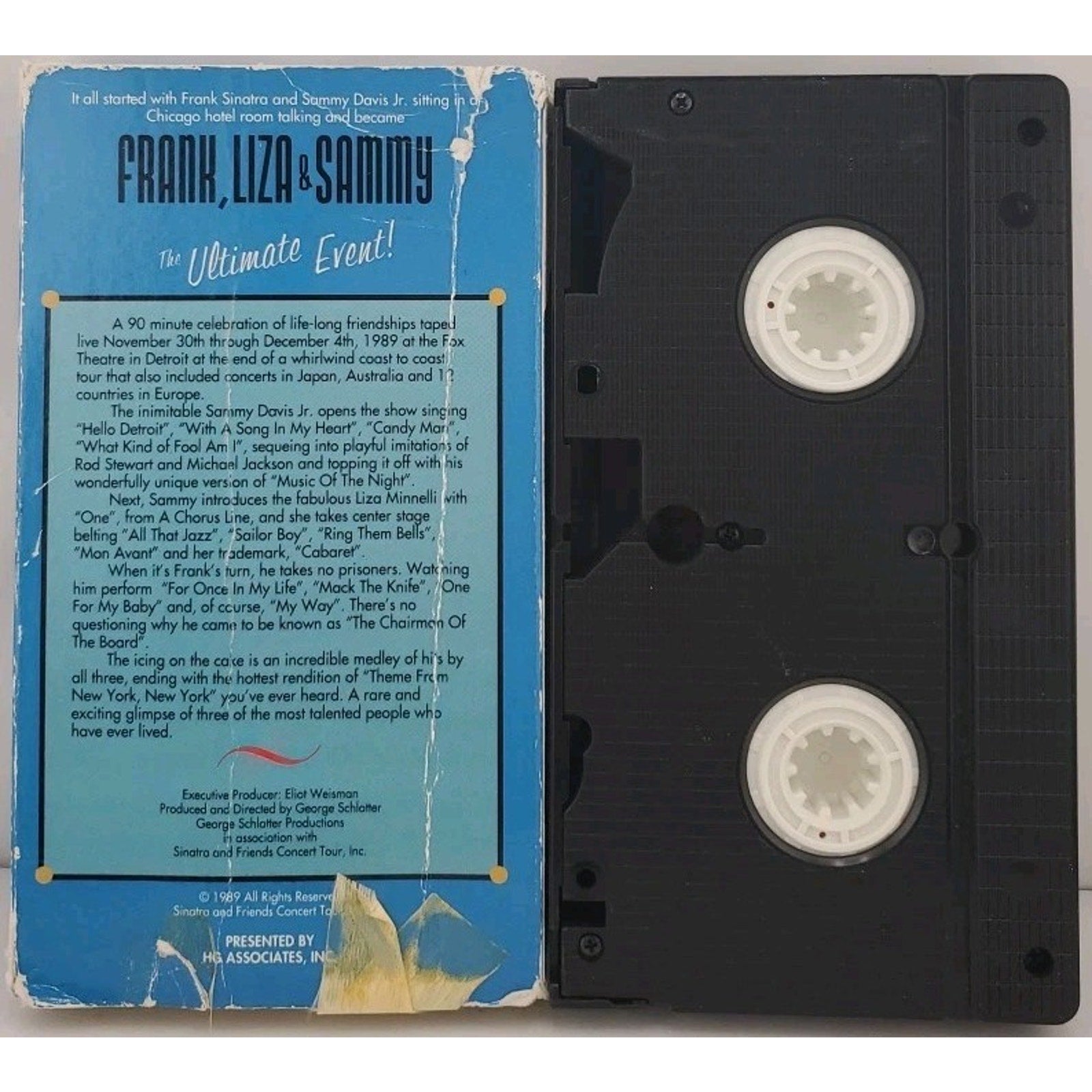 Frank Sinatra Liza Sammy The Ultimate Event VHS 1989