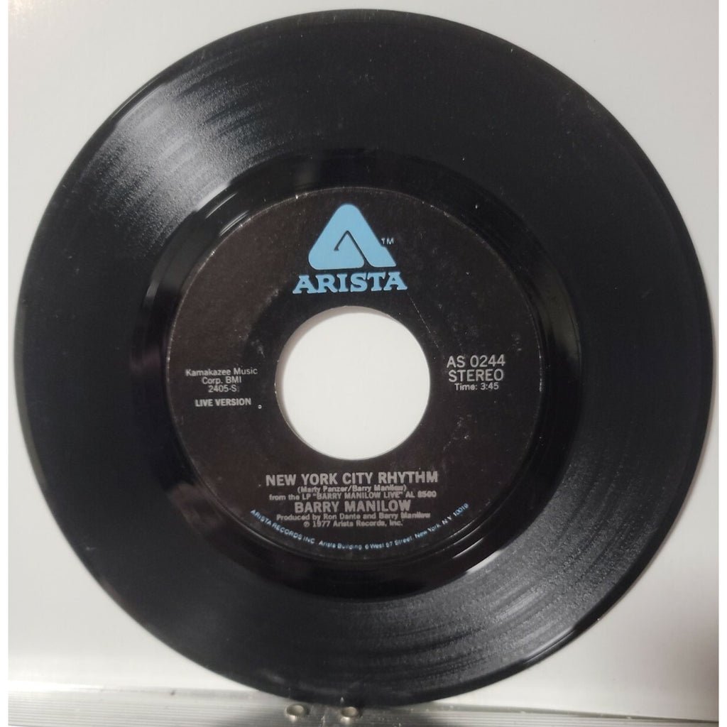 Barry Manilow - New York City Rhythm / Looks Like We Made It (Vinyl)