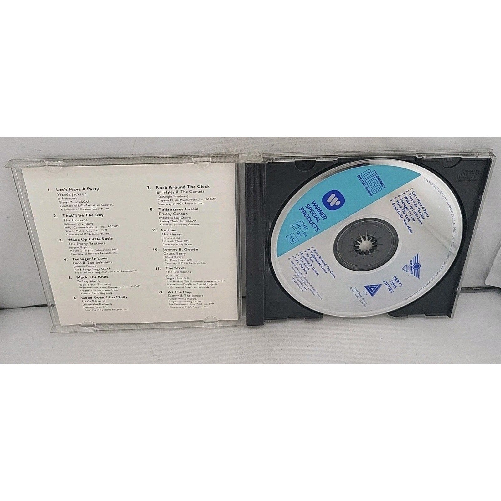 Party Time Fifties by Various Artists (CD, JCI Associated Labels)