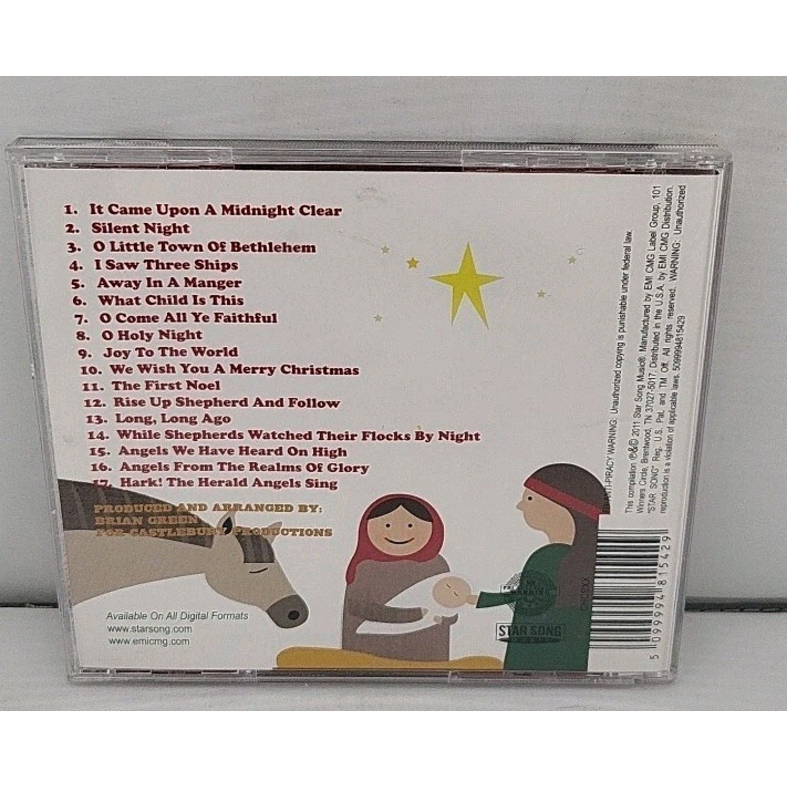 Songs Kids: 17 Christmas Songs by Various (CD, 2011)
