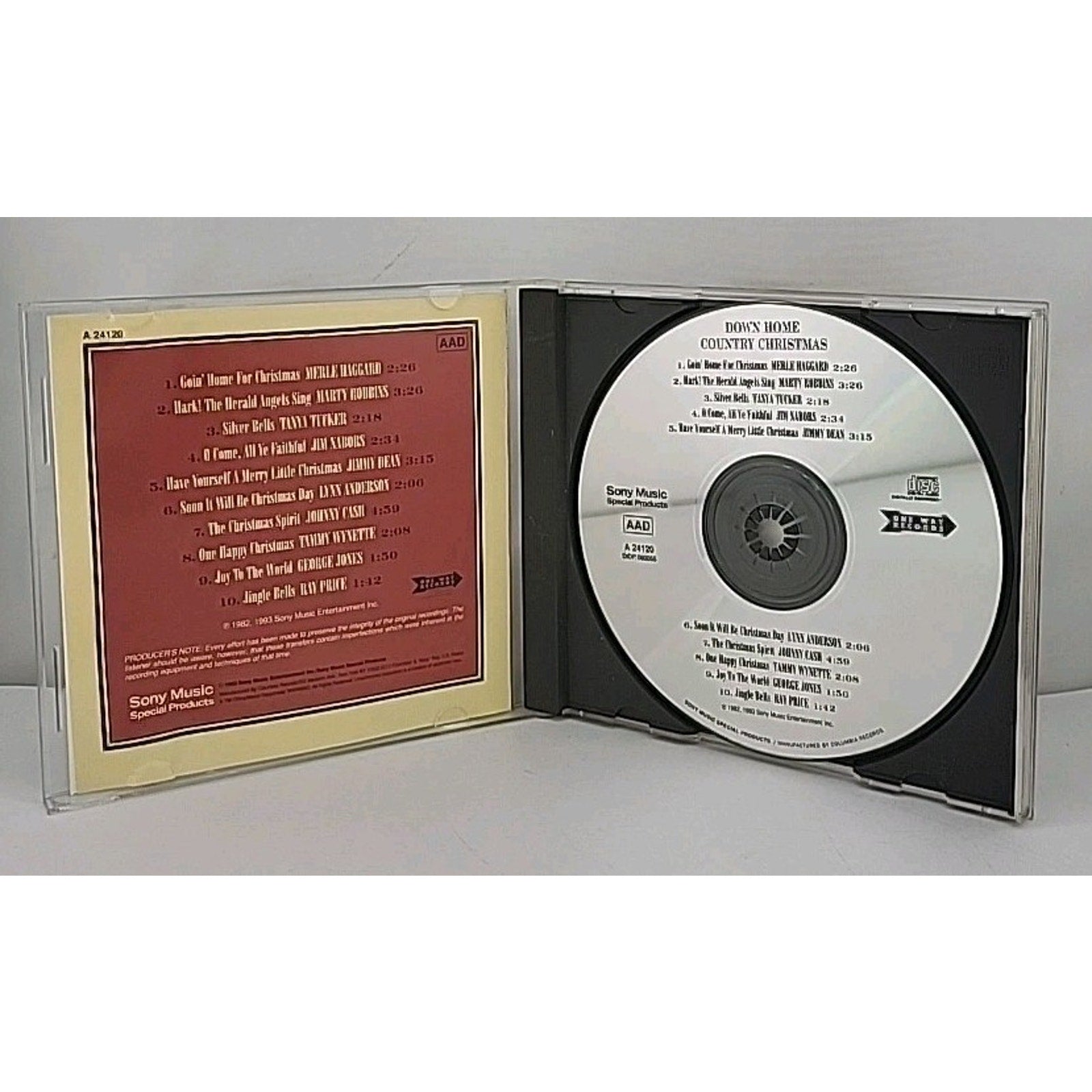 Down Home Country Christmas CD - One Way Records