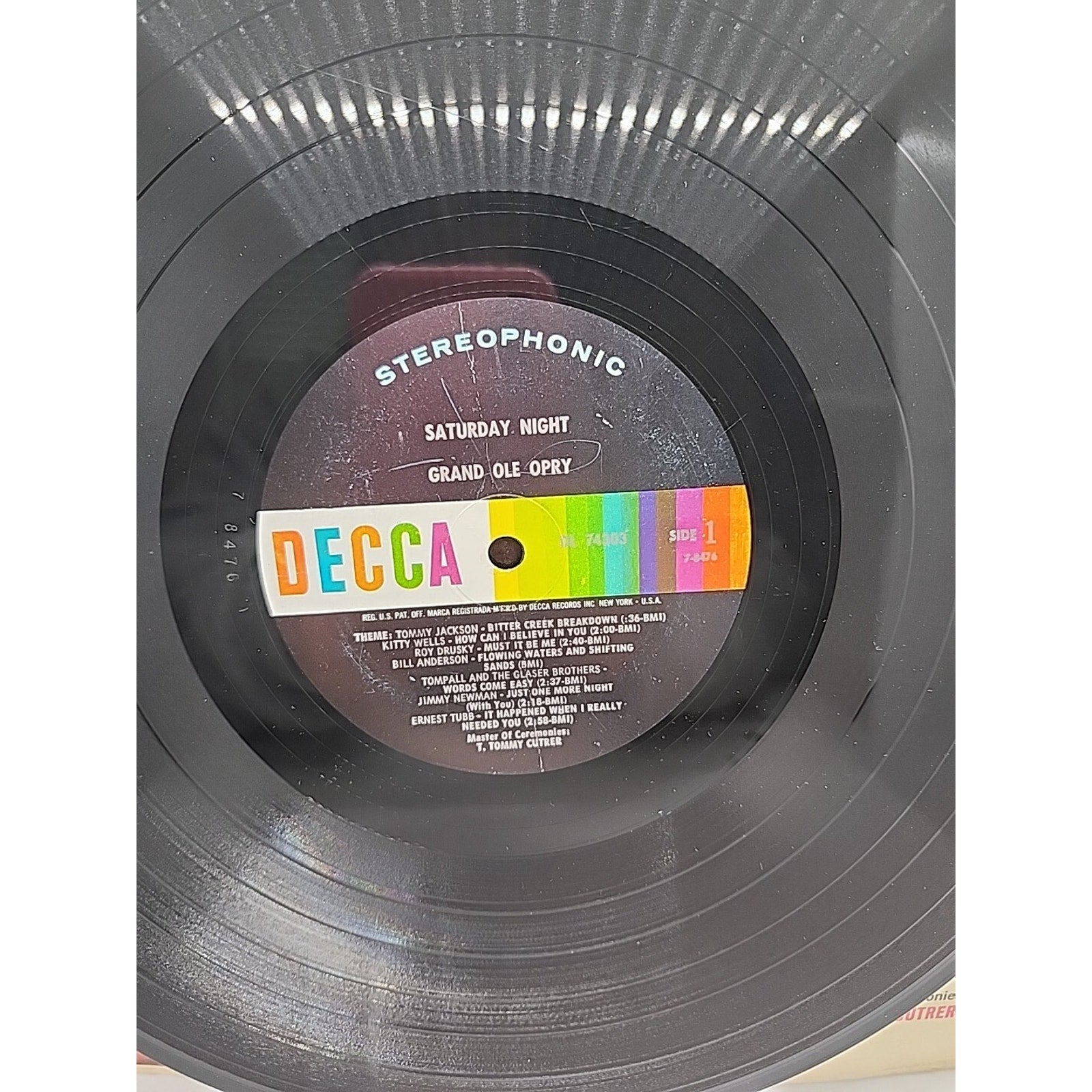 Saturday Night Grand Ole Opry (Record)