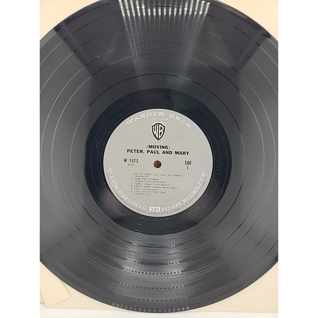 Peter Paul and Mary Moving LP Vinyl Record Album