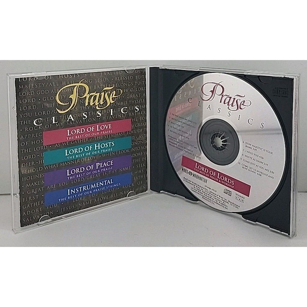Praise Classics Lord of Lords CD 90s Christian Worship Music Religious