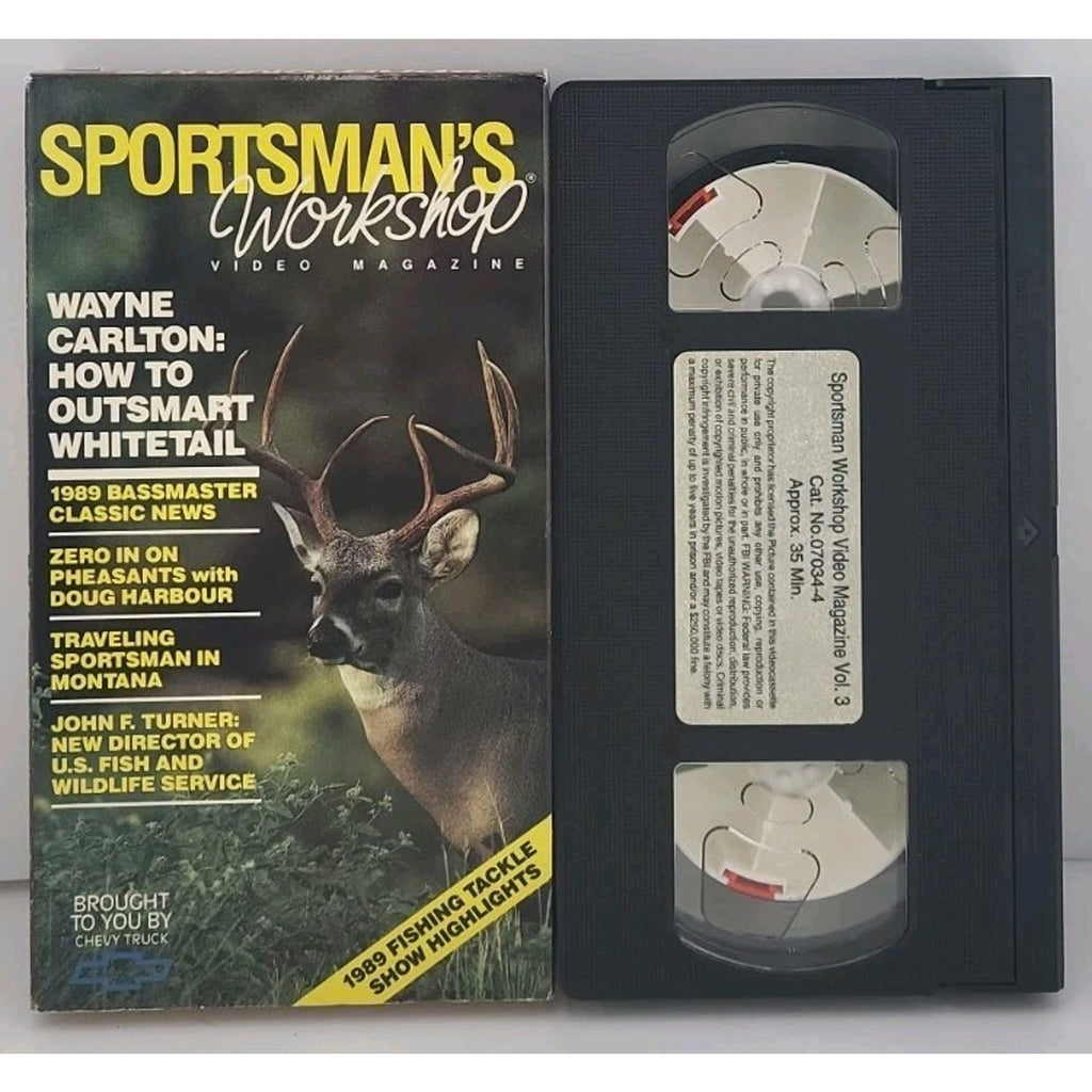 Sportman's Workshop Vol 3 - Wayne Carlton: How To Outsmart Whitetail VHS