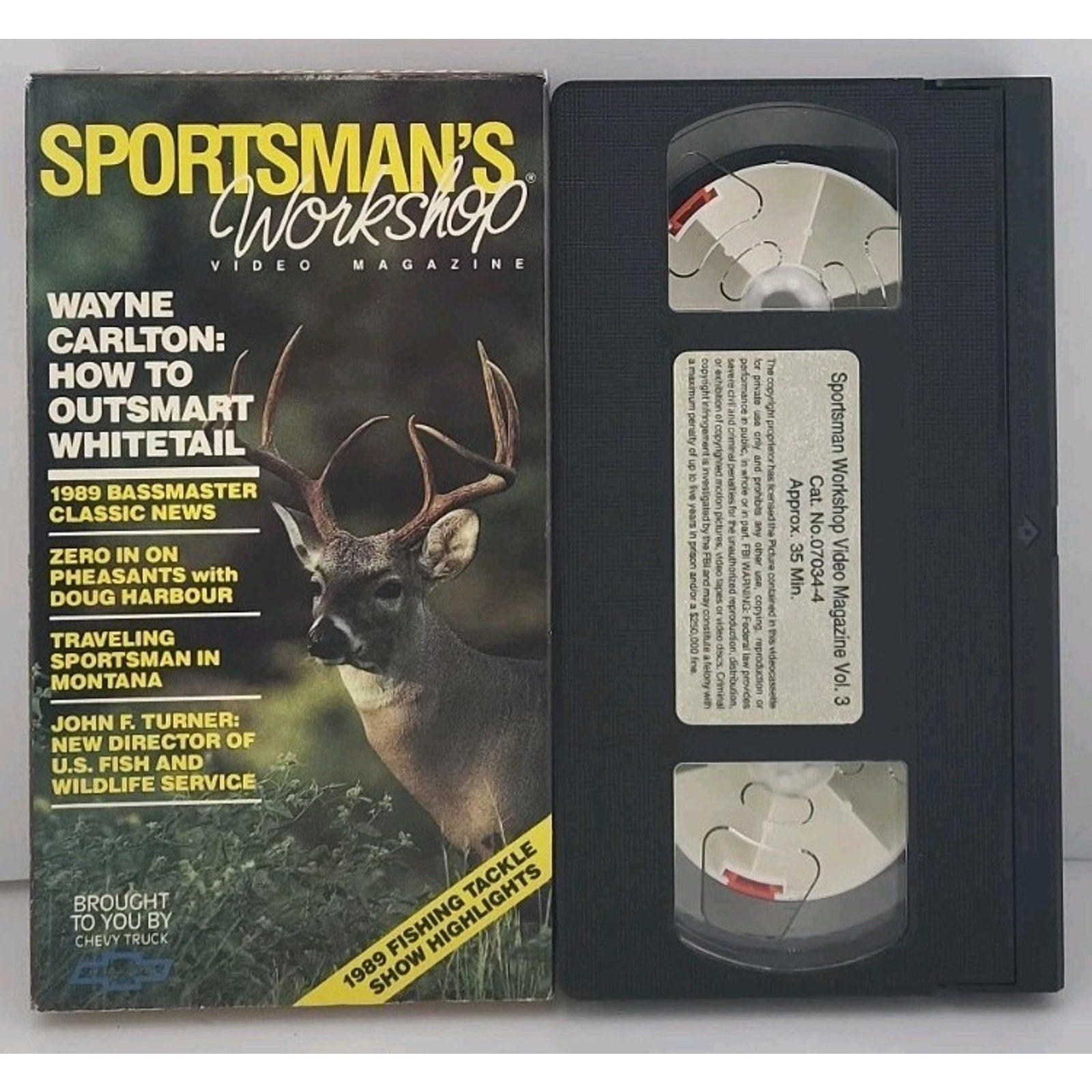Sportman's Workshop Vol 3 - Wayne Carlton: How To Outsmart Whitetail VHS