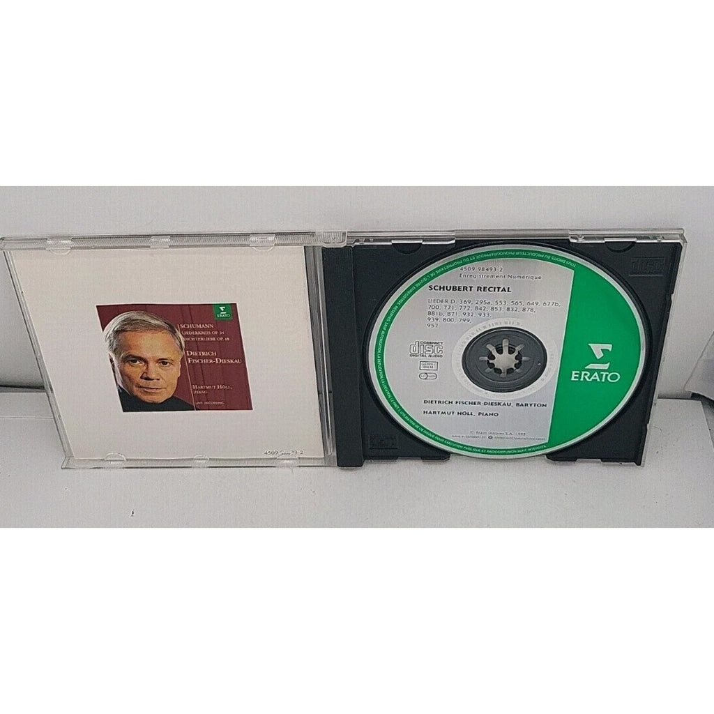 Schubert Lieder CD Dietrich Fischer-dieskau Hartmut Höll Erato