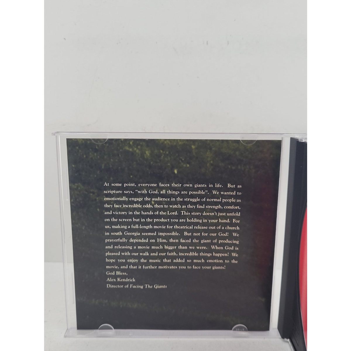 Facing the Giants: Original Motion Picture Soundtrack by Various Artists (CD)