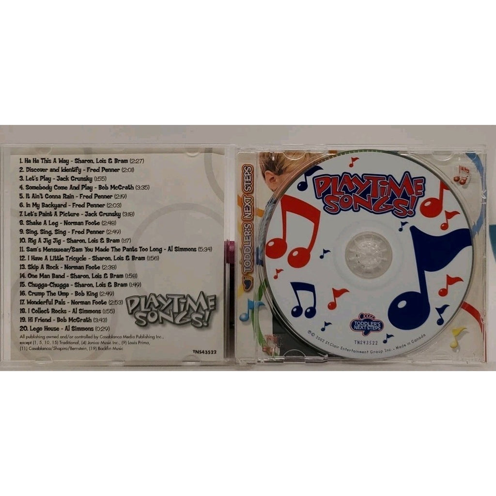 Toddler's Next Steps: Playtime Songs - Music CD - Toddler's Next Steps - 2002-0