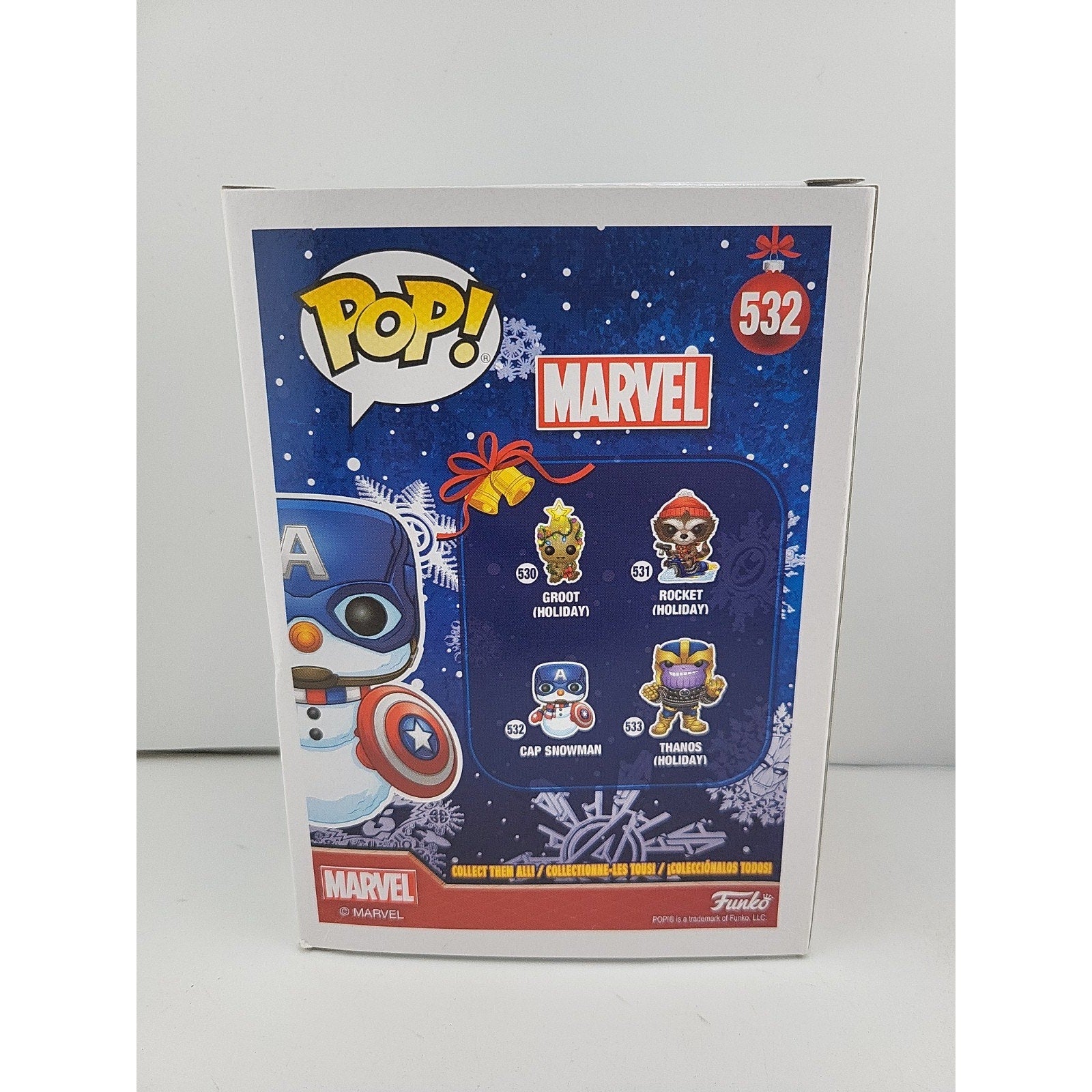 Funko Pop! Vinyl: Marvel - Cap Snowman #532