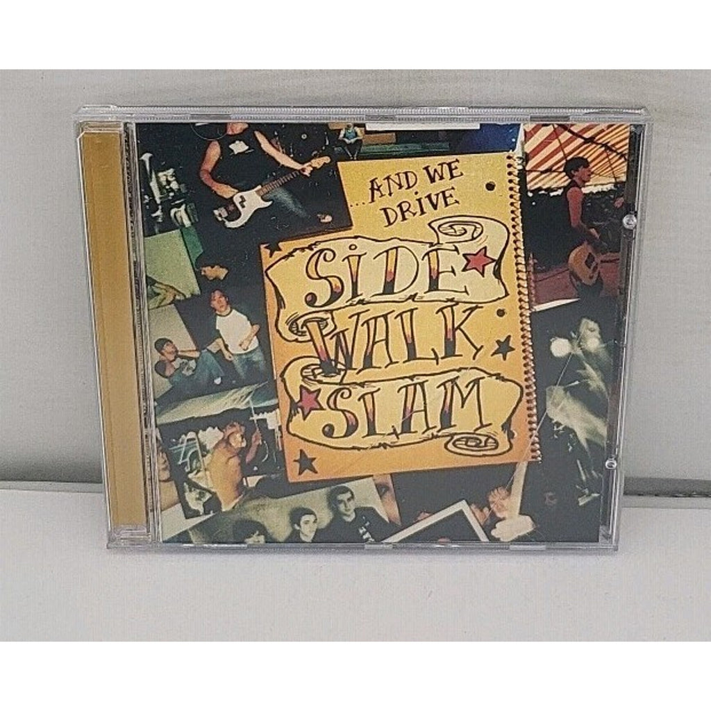 & We Drive by Side Walk Slam (CD, 2003)