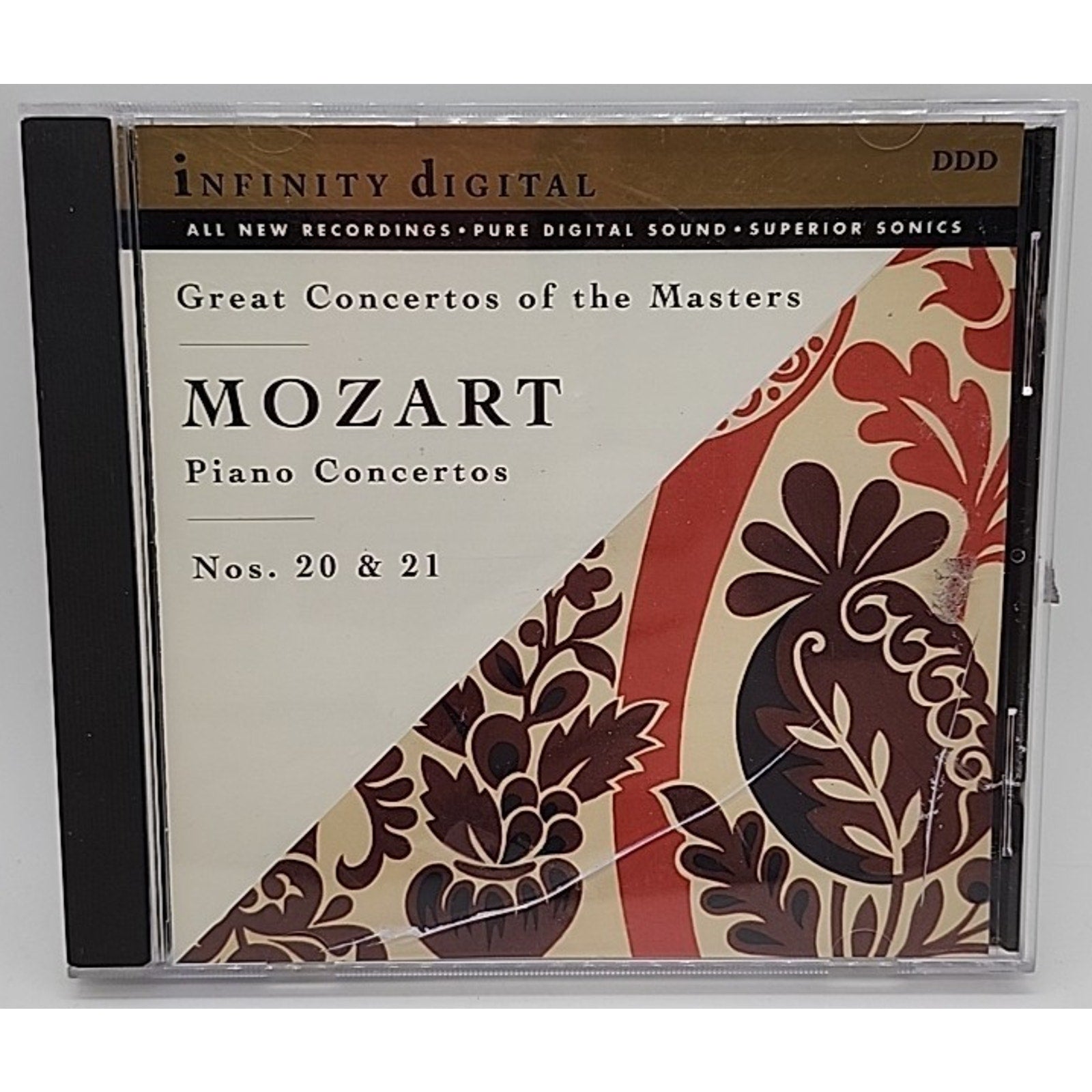 Piano Concertos 20 & 21 by Sergei Uruvayev (CD, 1994)
