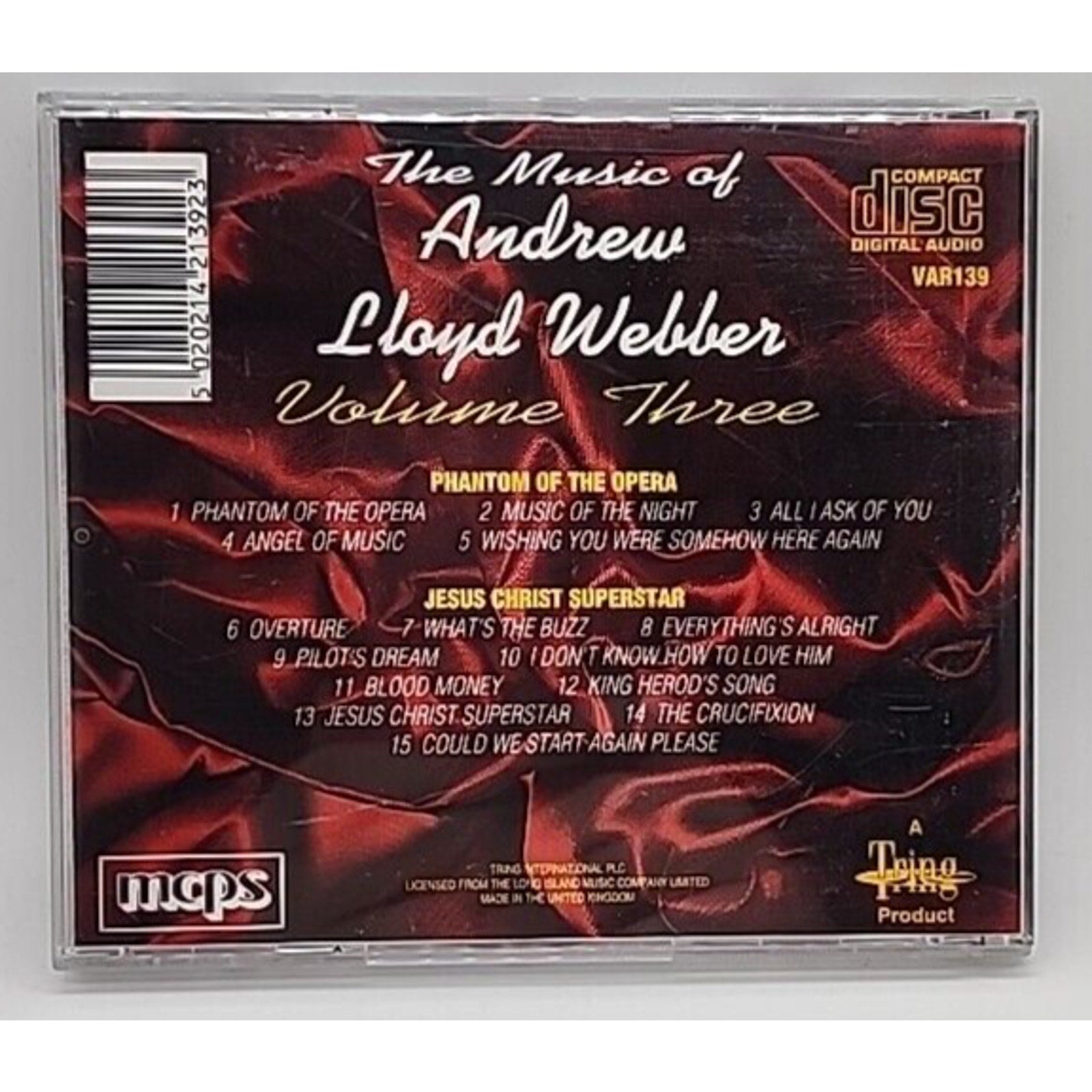 Andrew Lloyd Webber, The Magic Of Andrew Lloyd Webber Vol 3 (CD)