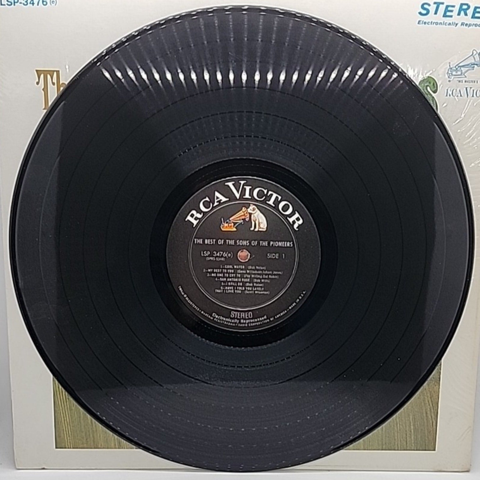 The Best Of The Sons Of The Pioneers (1966) RCA LSP-3476e Stereo (Record)