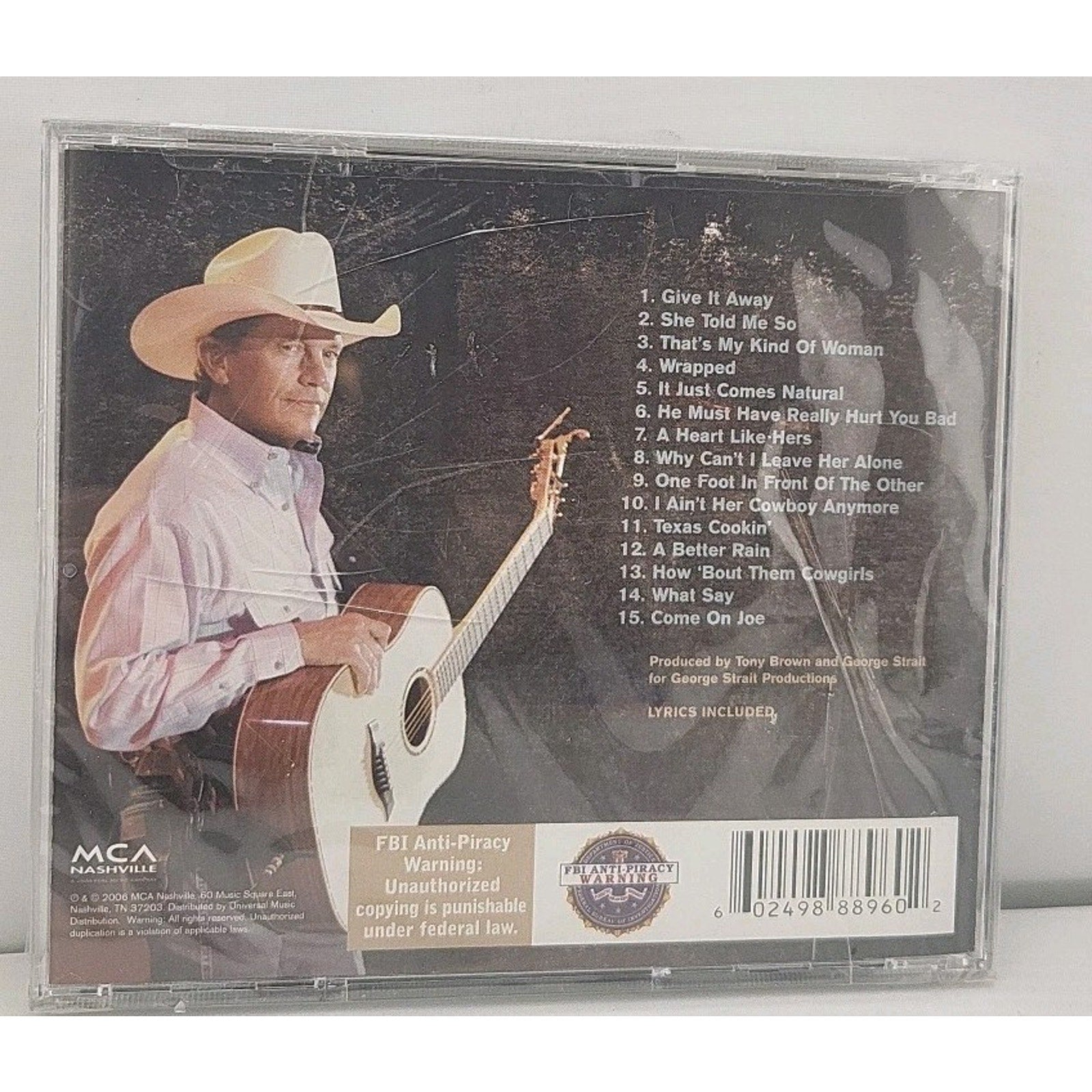 It Just Comes Natural by Strait, George (CD, 2006) *Brand New*