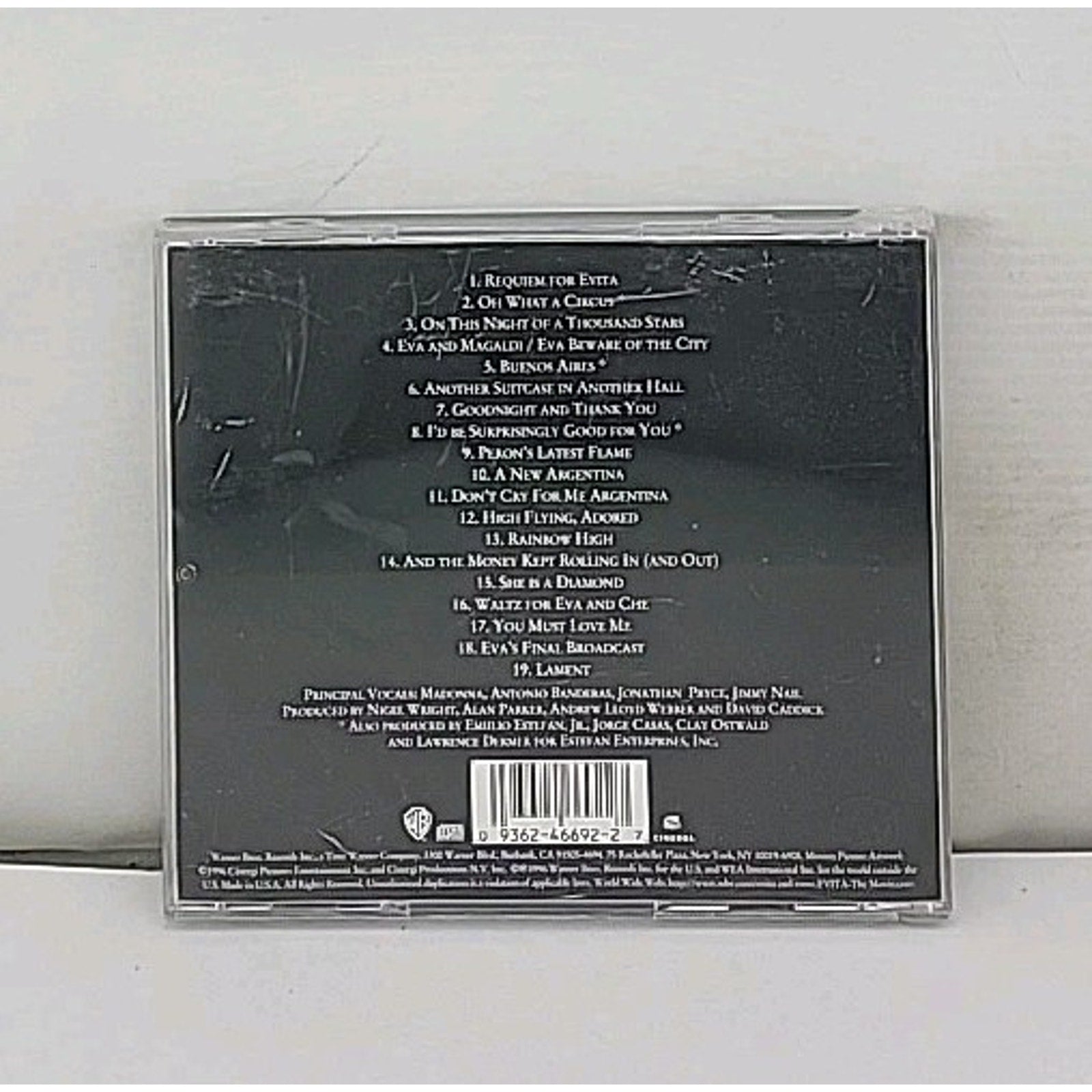 Evita (Music from the Motion Picture) by Evita: Selections from (Madonna) (CD)