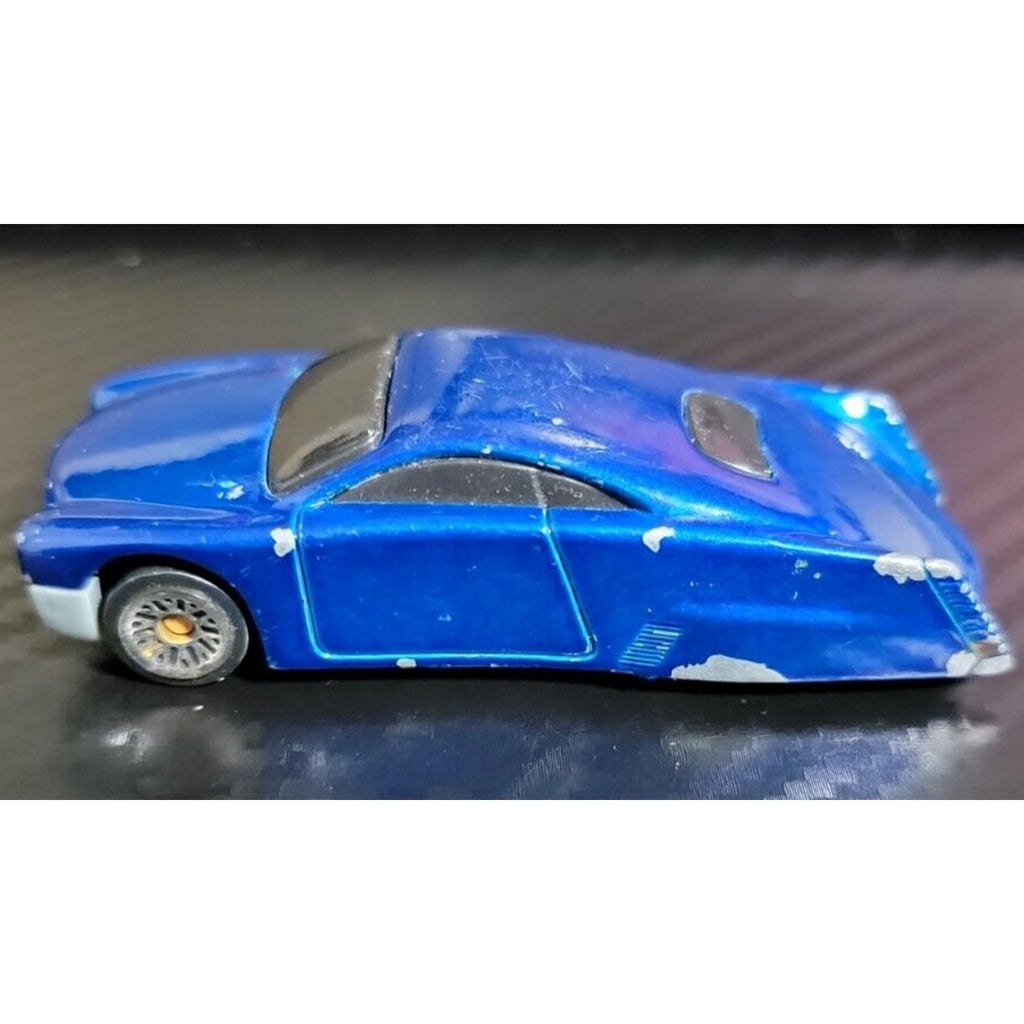 Hot Wheels 1999 Mattel Inc Blue Car (McDonald's Happy Meal)