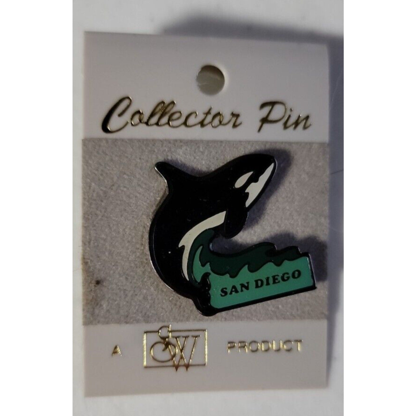 San Diego Whale Collector Pin